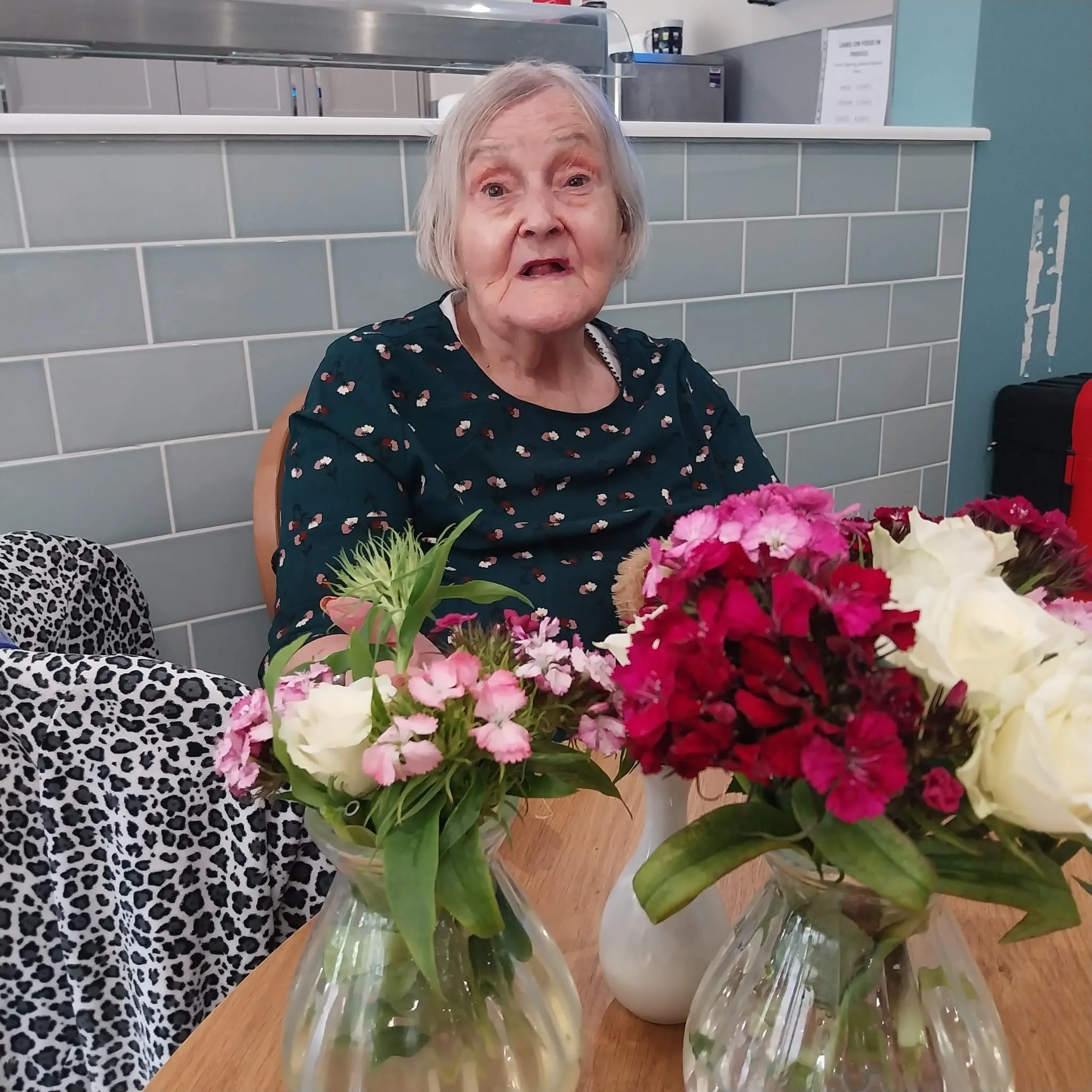 Flower arranging