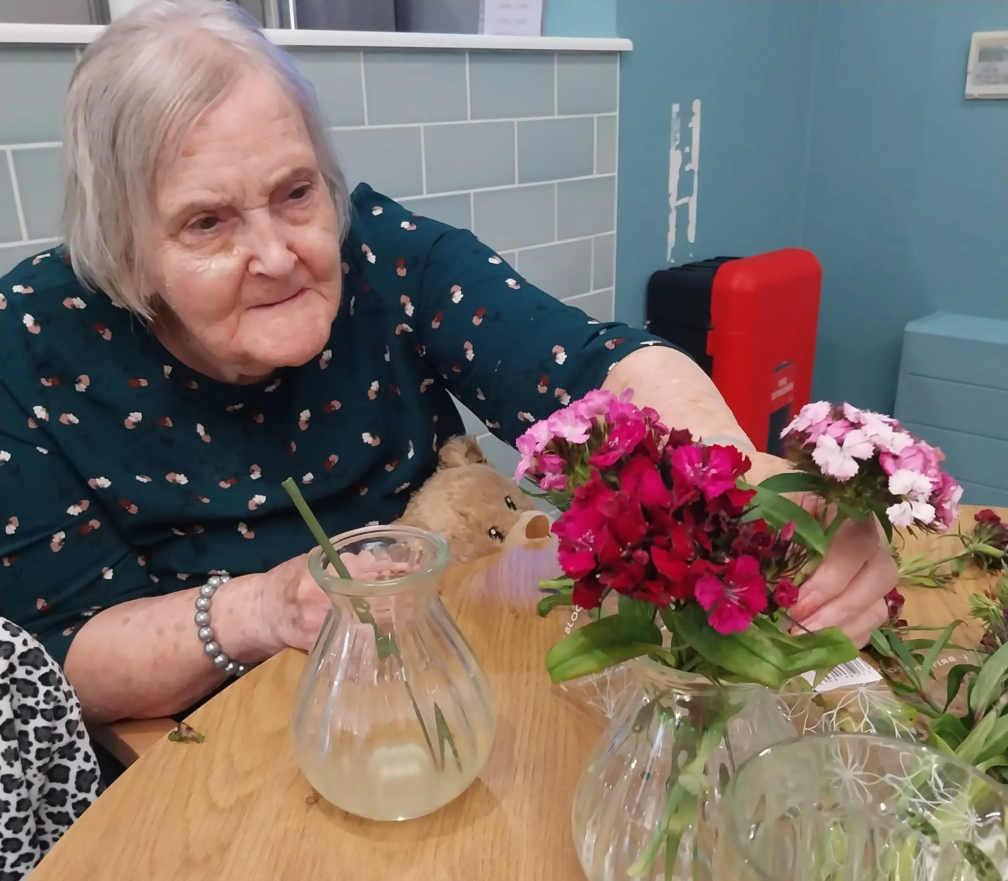 Flower arranging