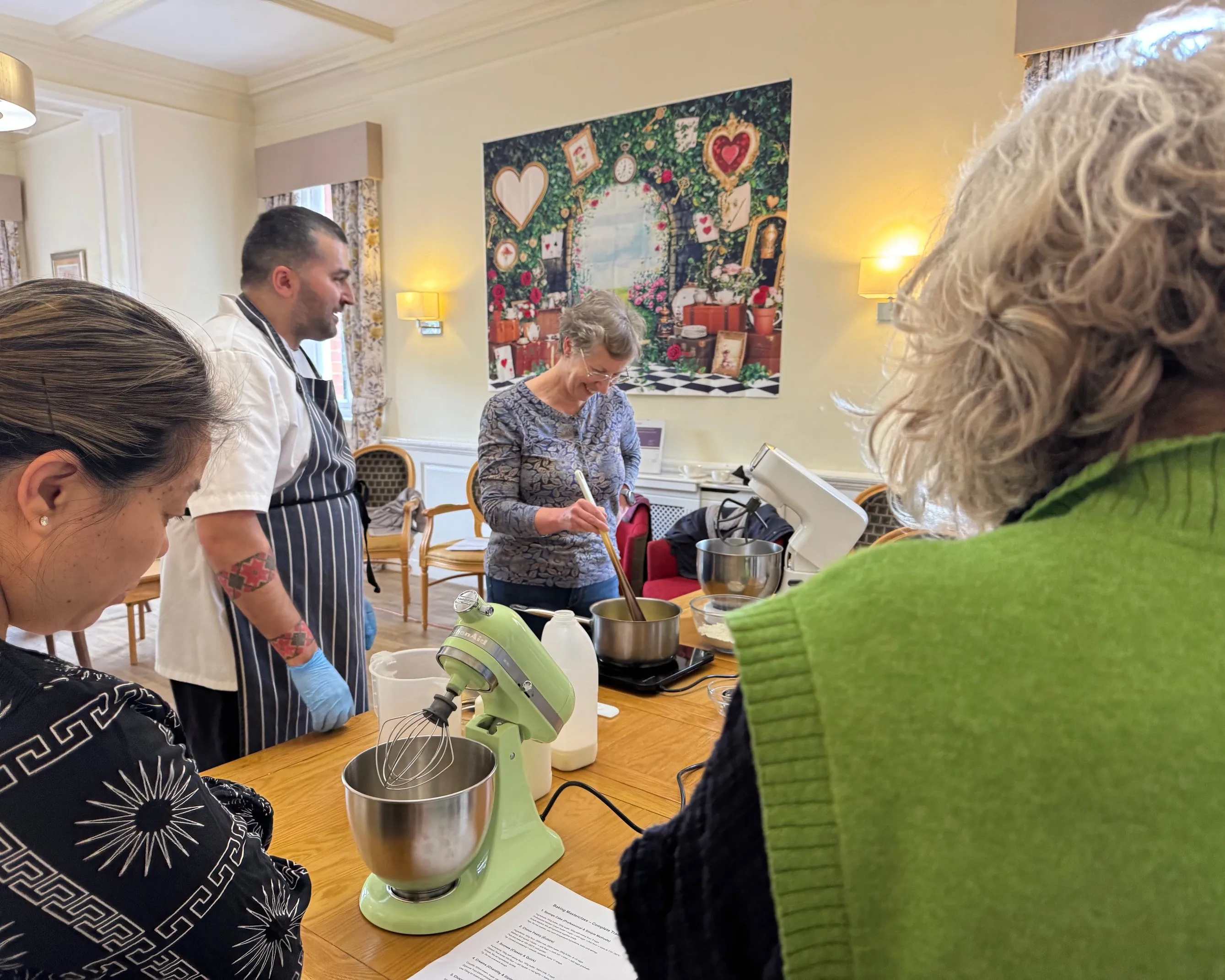 Cook-off fundraising 