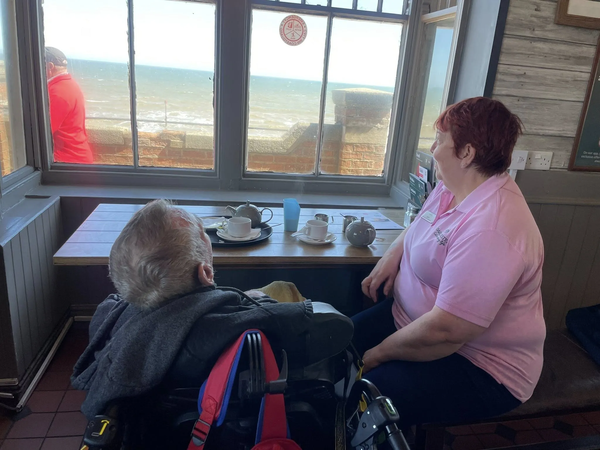 Residents enjoy a trip out 