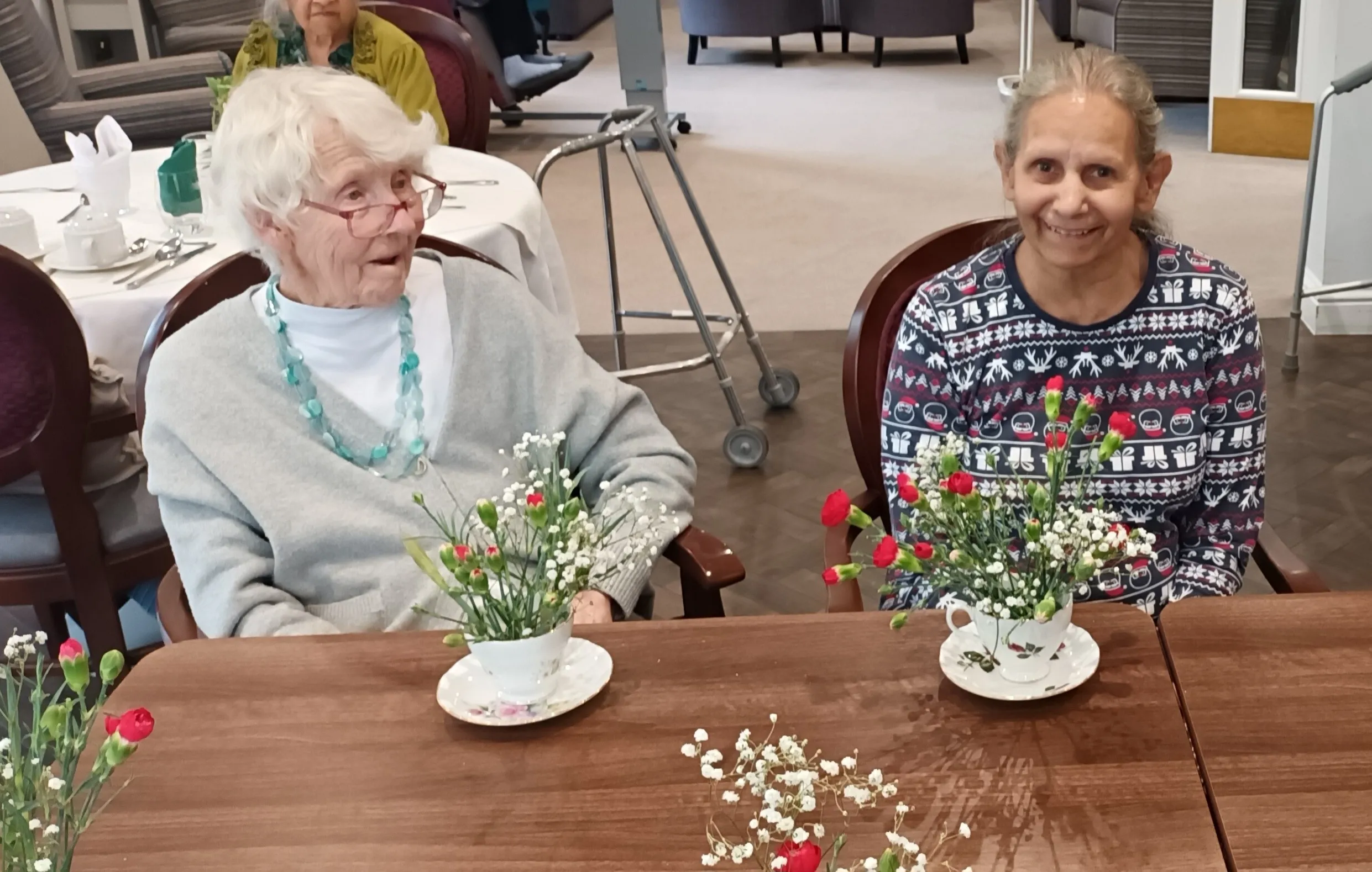 Flower arranging