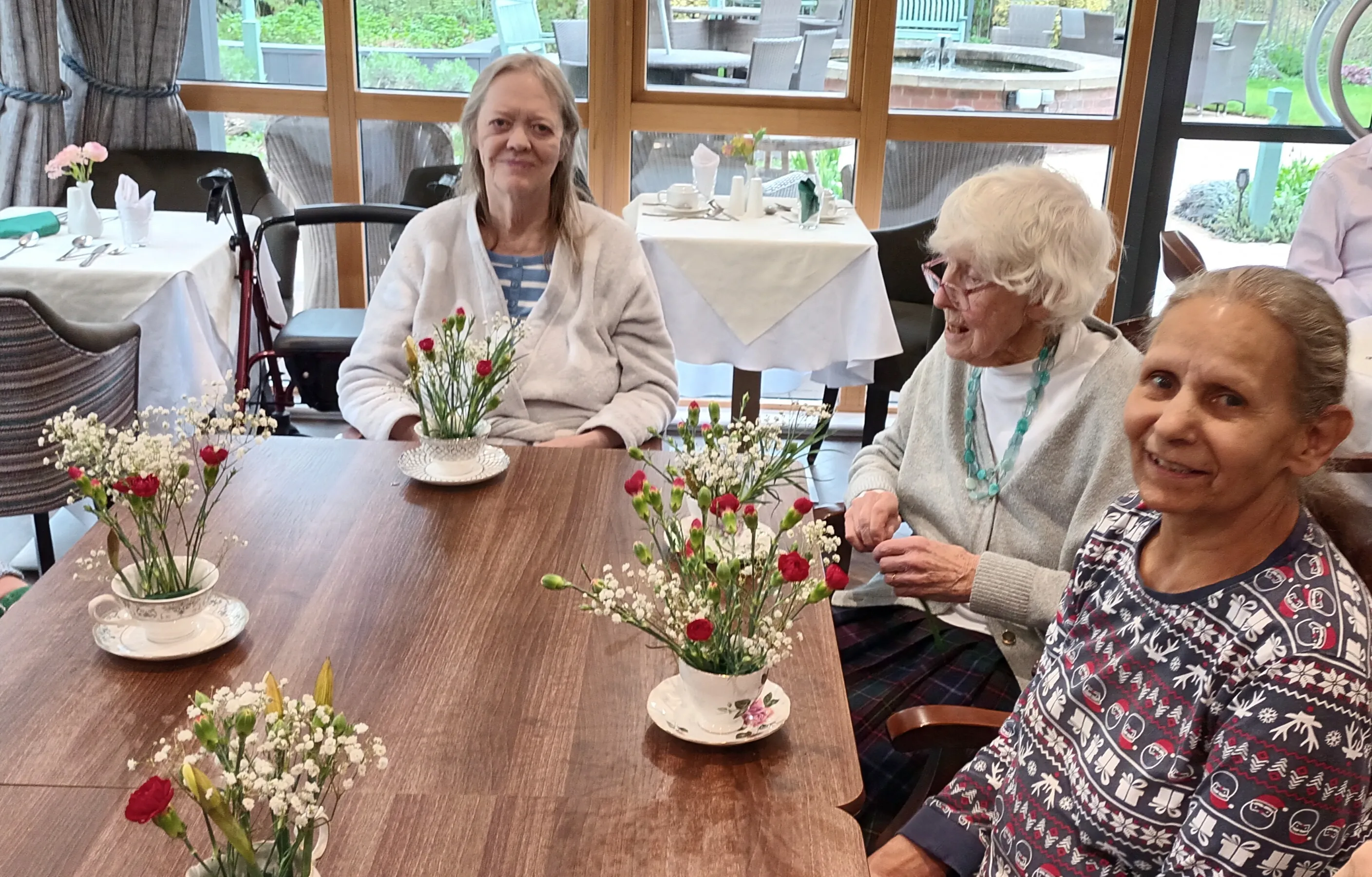 Flower arranging