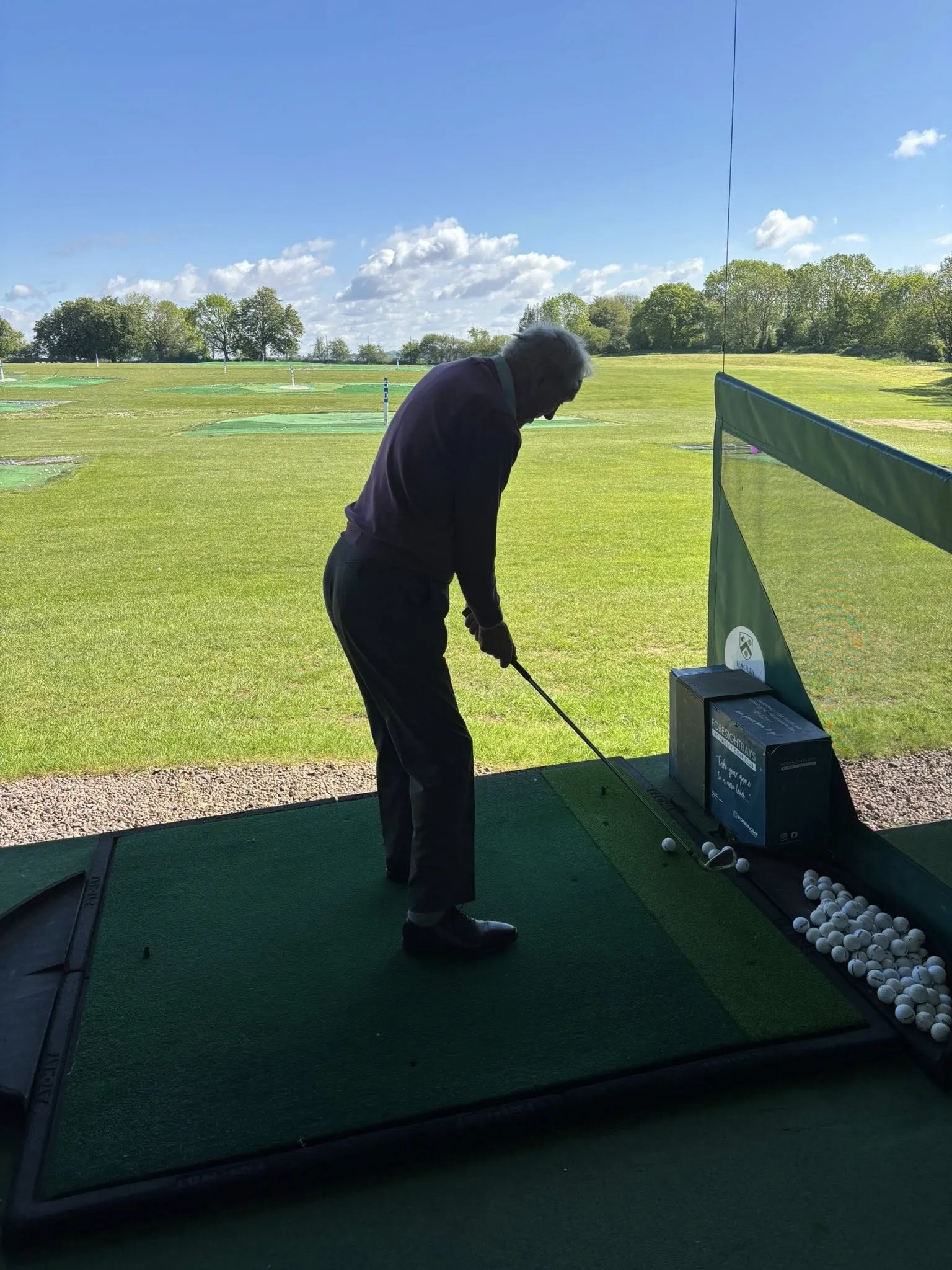 Visit to Hagley Golfing Range