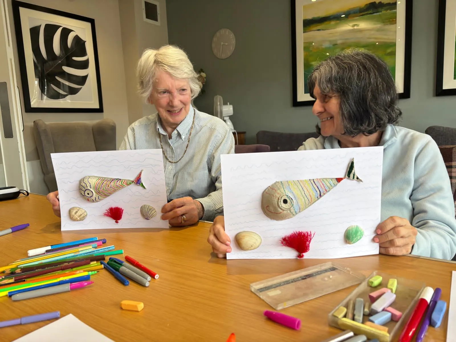 Arts and crafts with Healthy Generations
