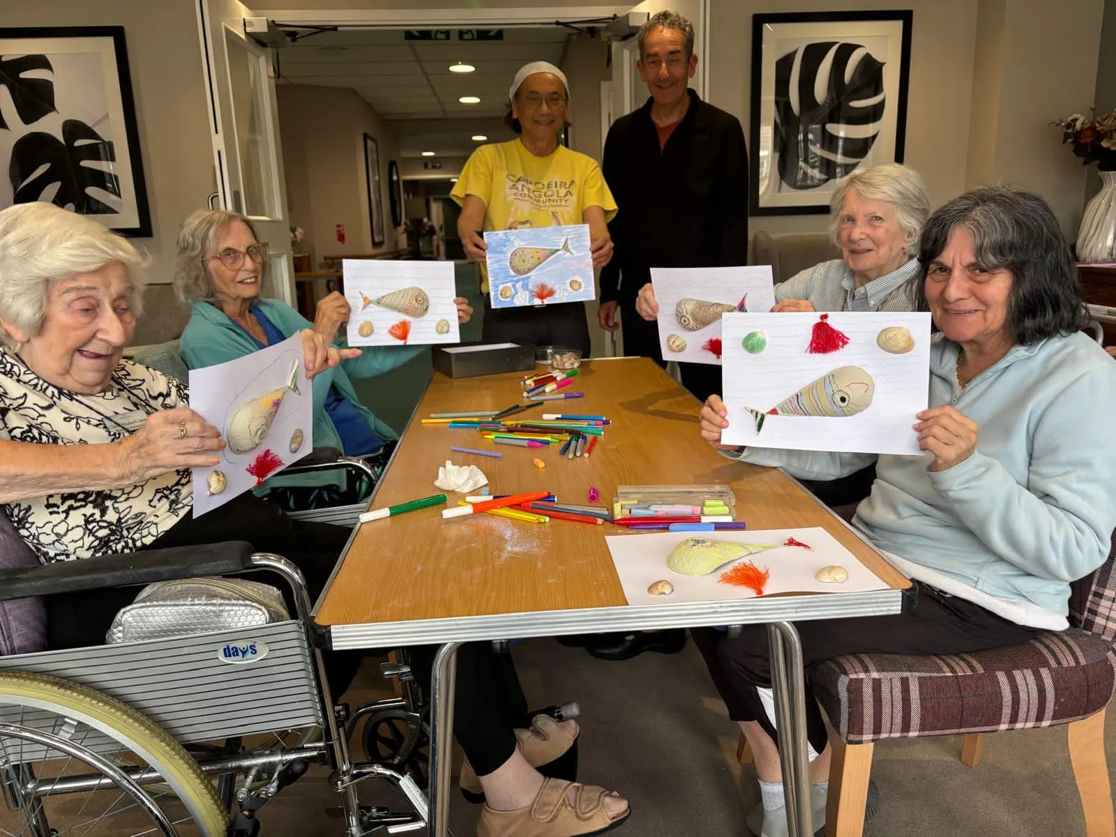 Arts and crafts with Healthy Generations