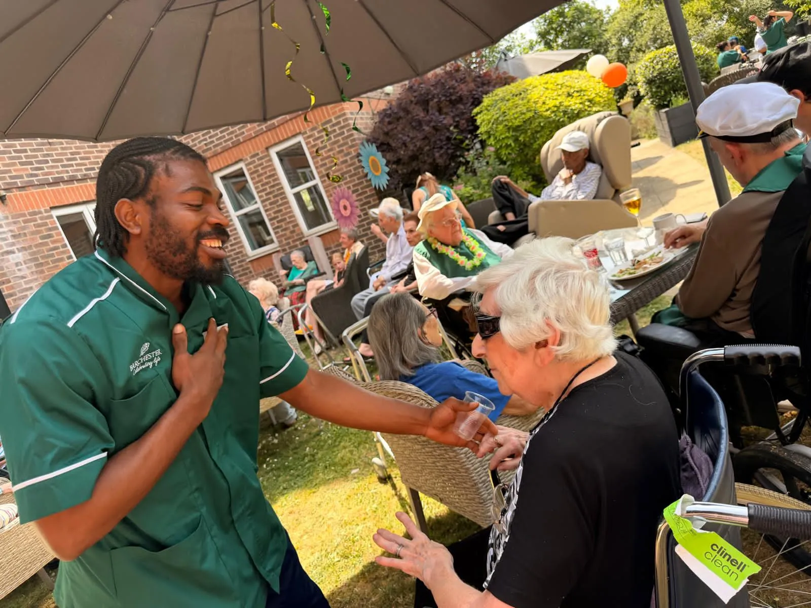 A Wonderful Afternoon in the Garden at Magnolia Court