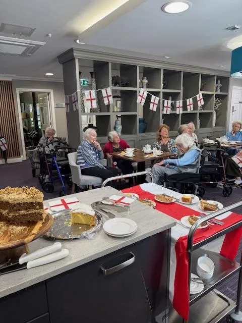 Wilton Place celebrates St Georges day!