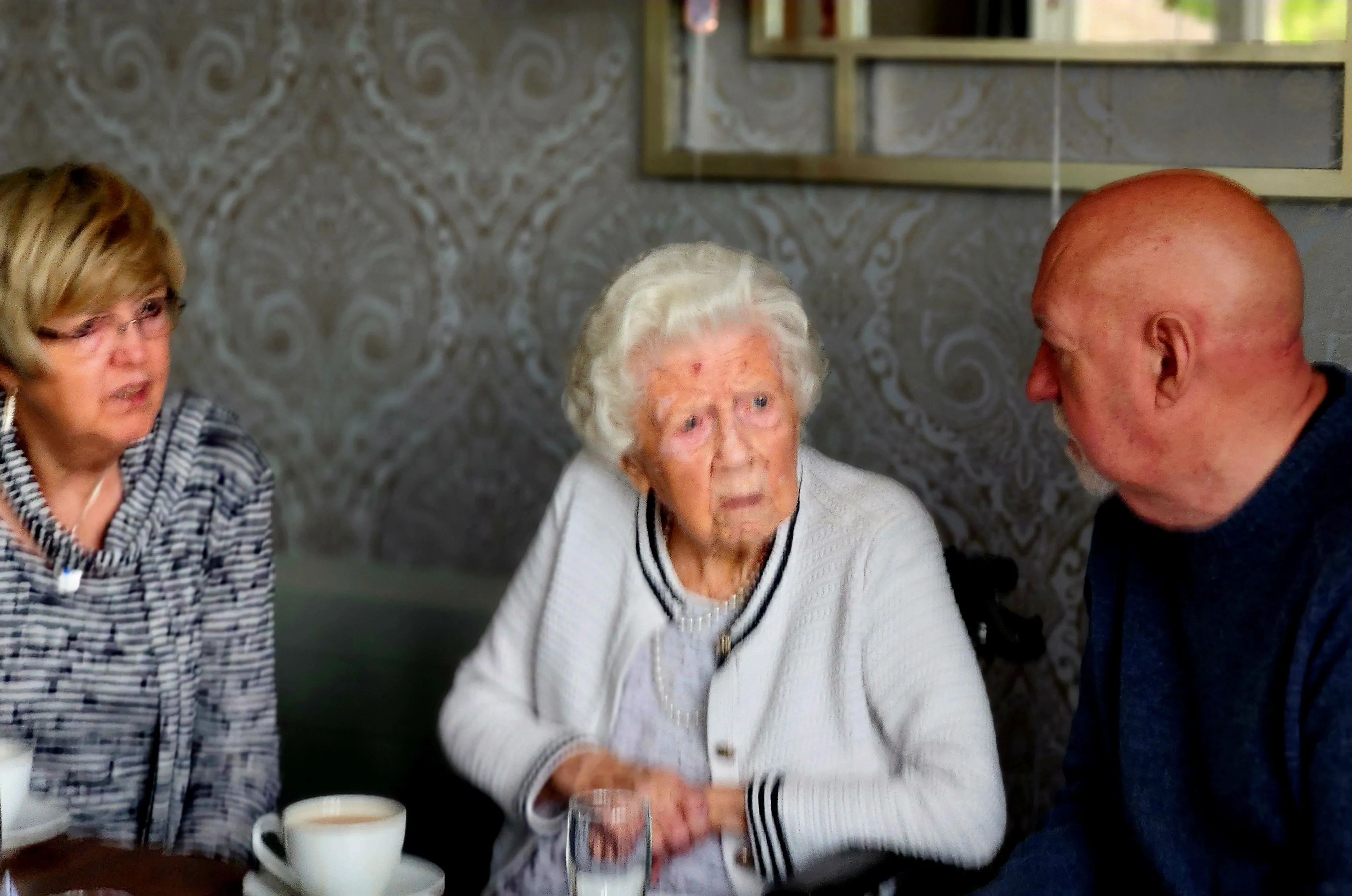Double Celebrations! Joan celebrates her 103rd Birthday in style