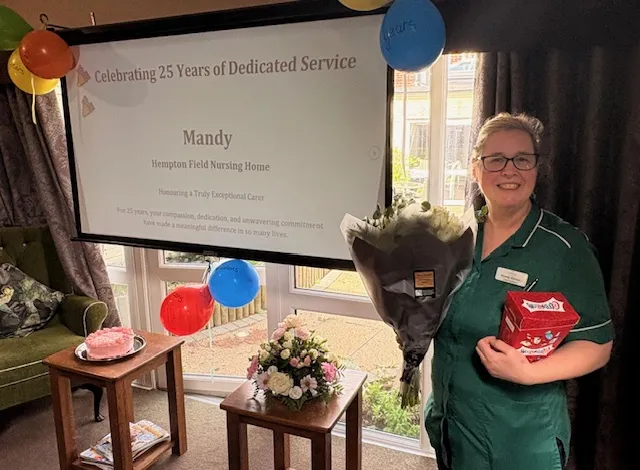 25 year long service award!