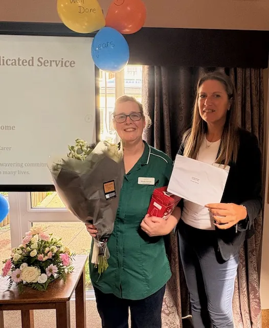 25 year long service award!