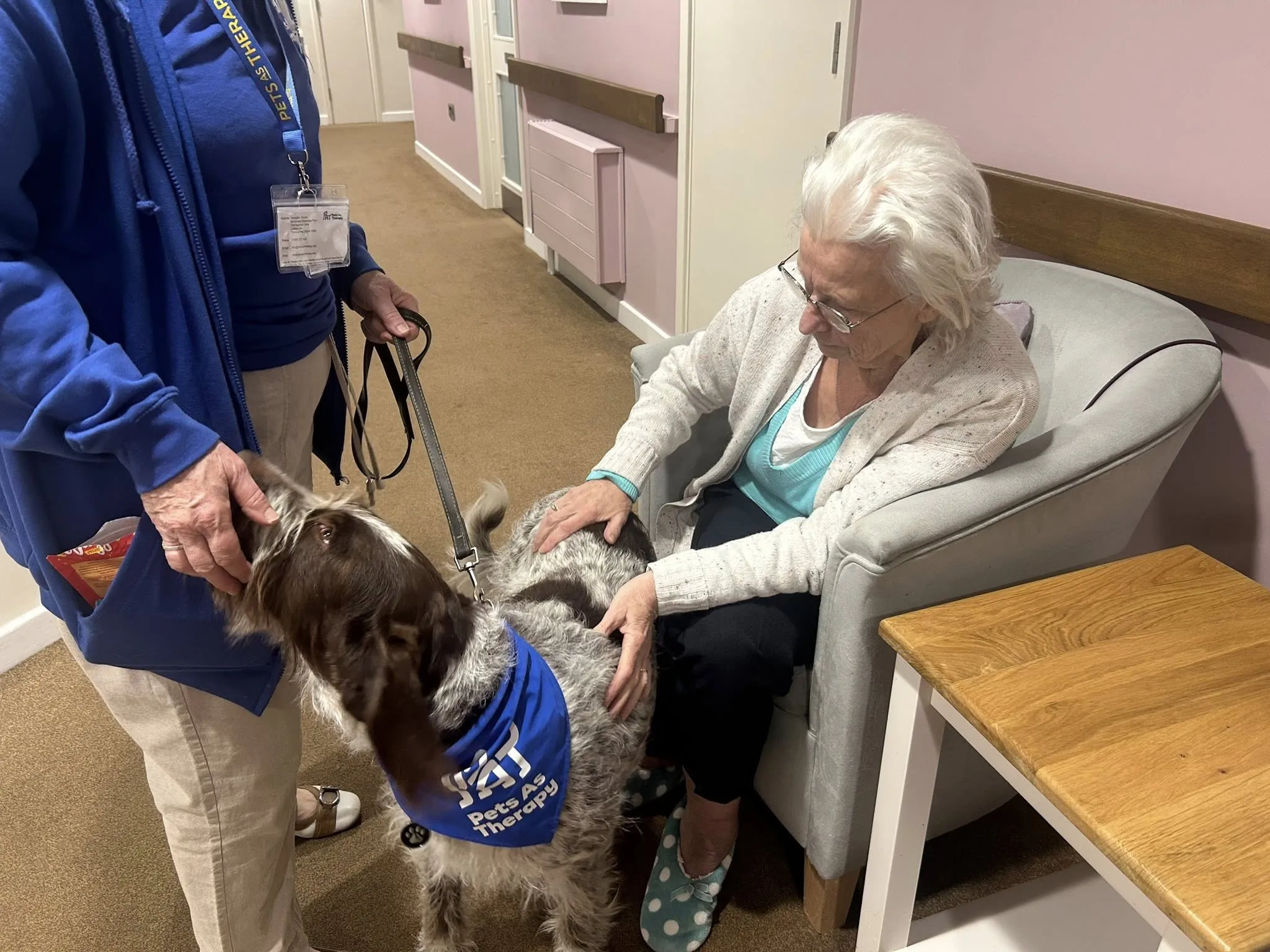 PAT dog visit