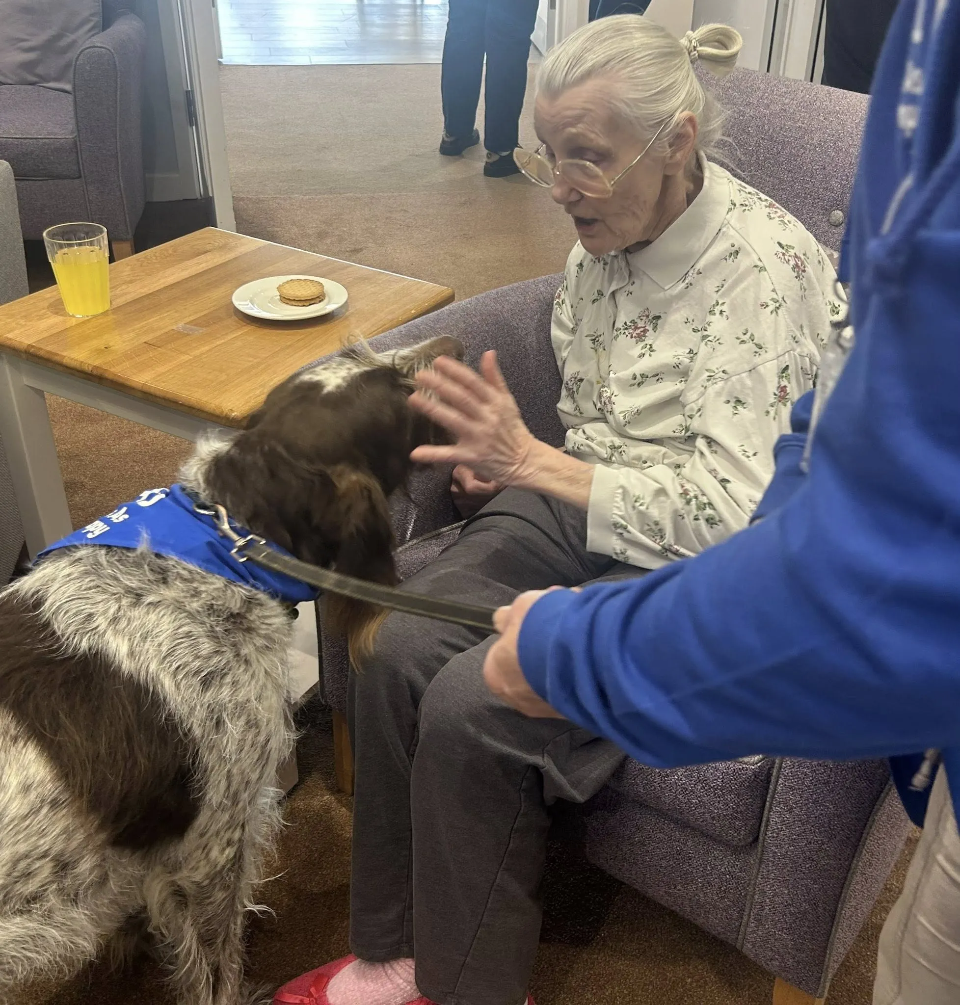 PAT dog visit