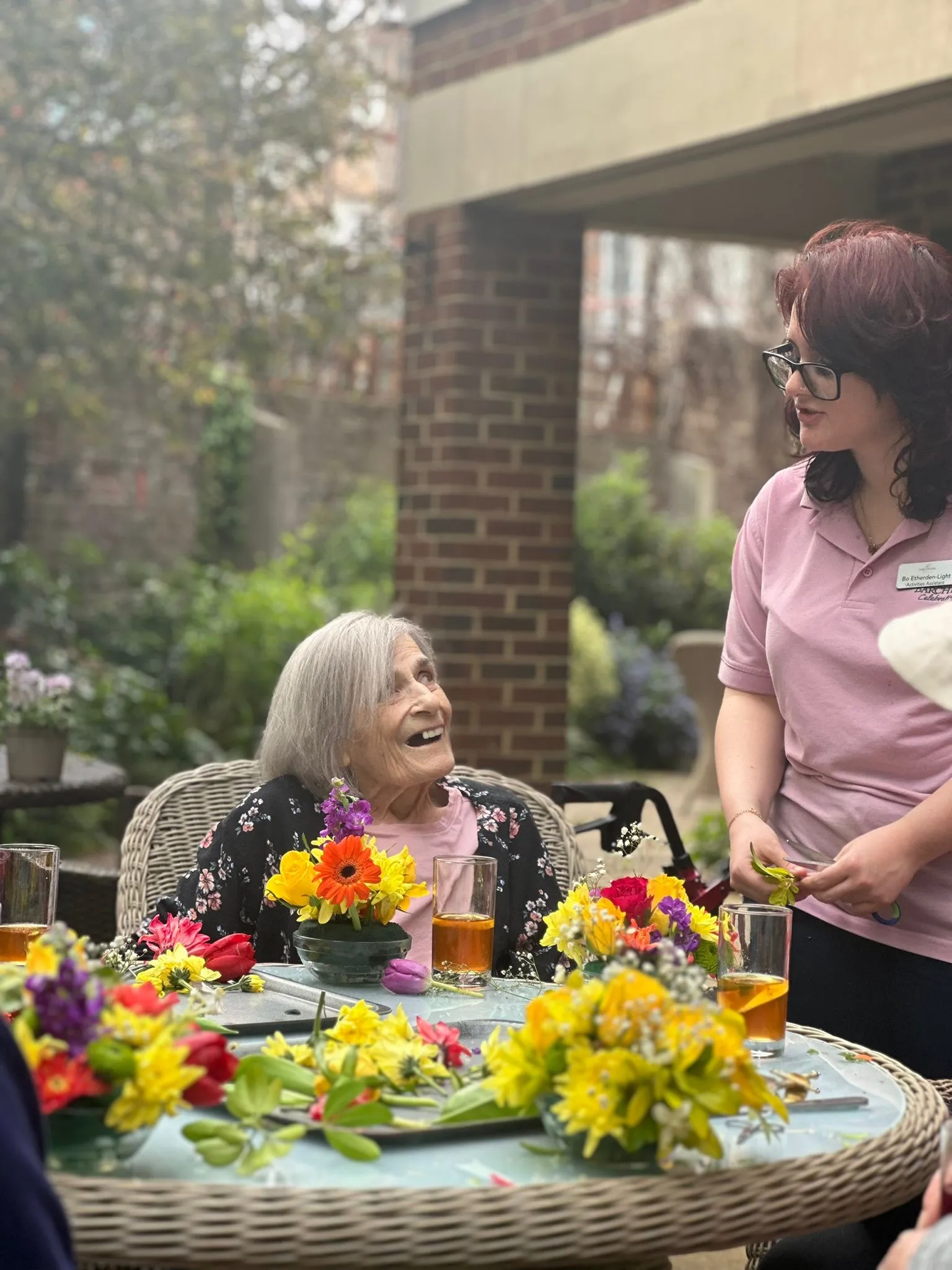 An Afternoon of Flowers and Pimms