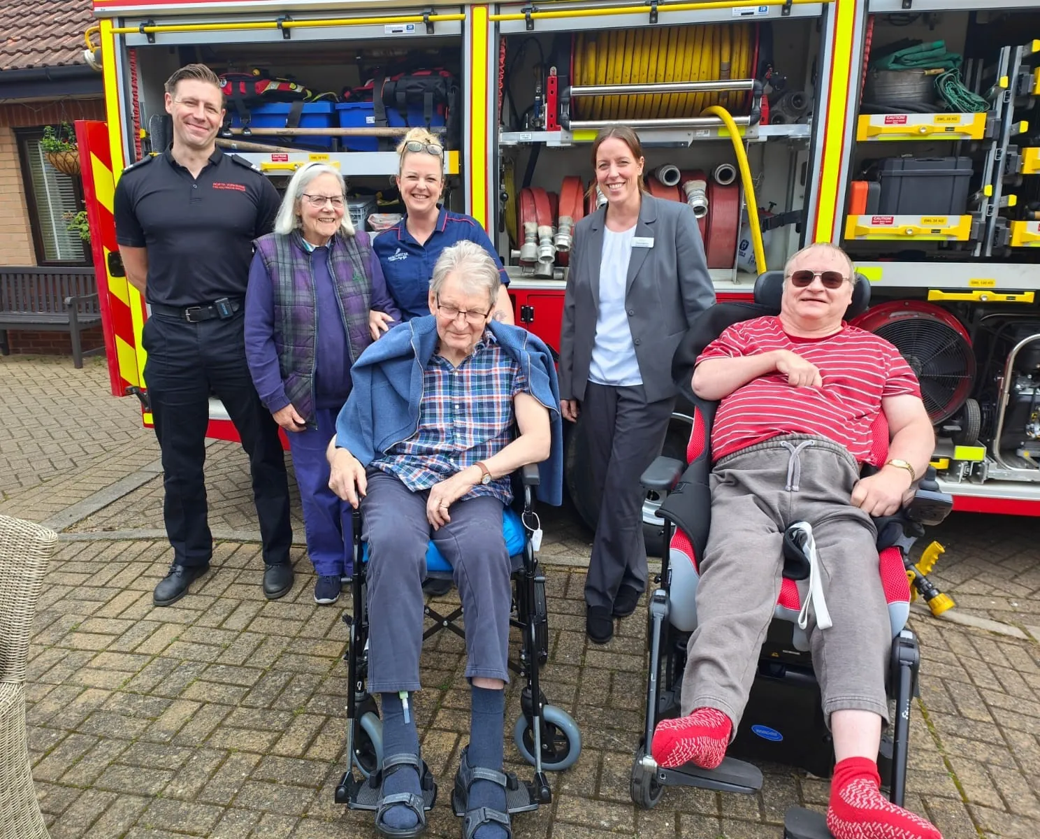 A trip from Malton Fire Station