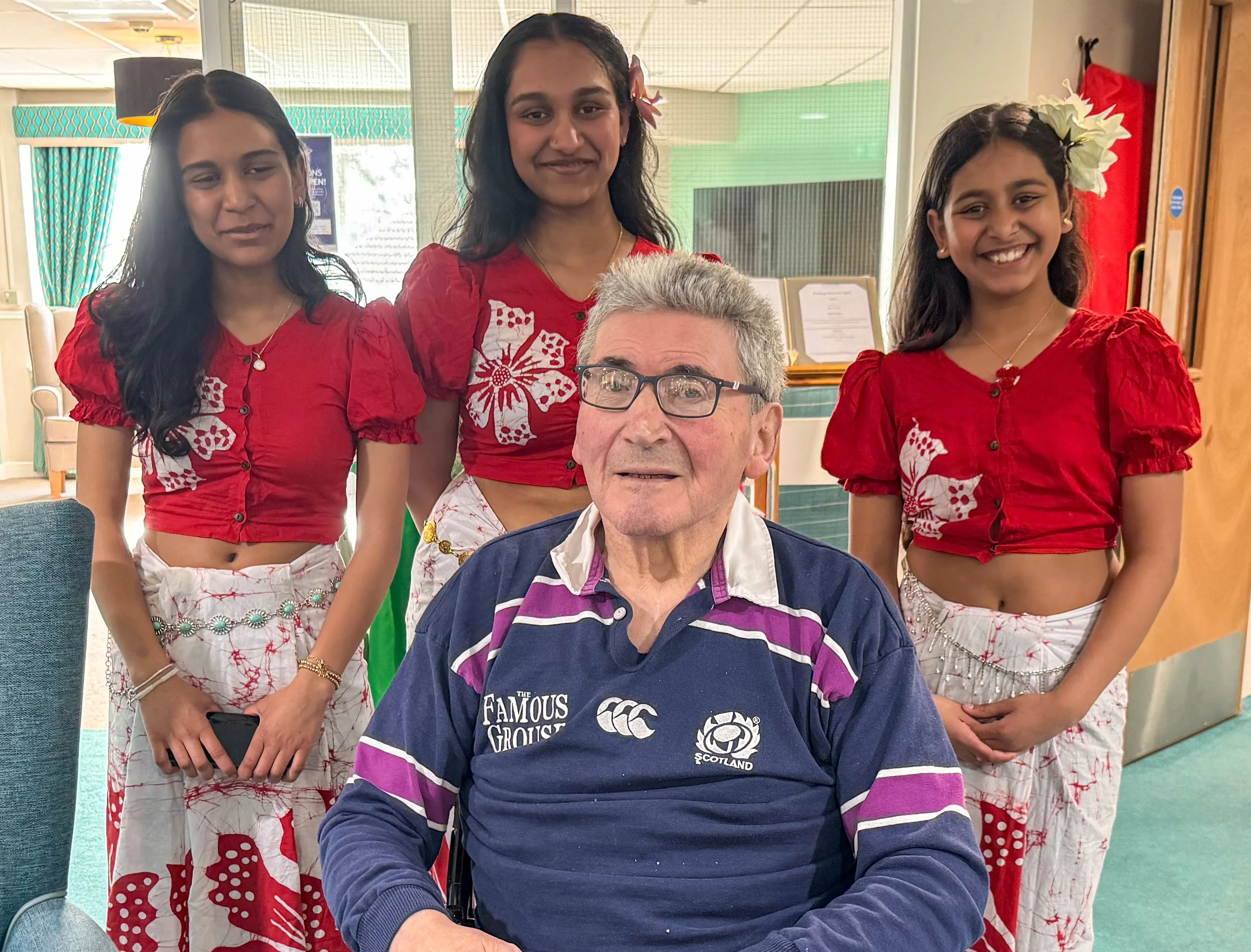 Sri Lankan New Year Brings Colour and Community to Ochil Care Home