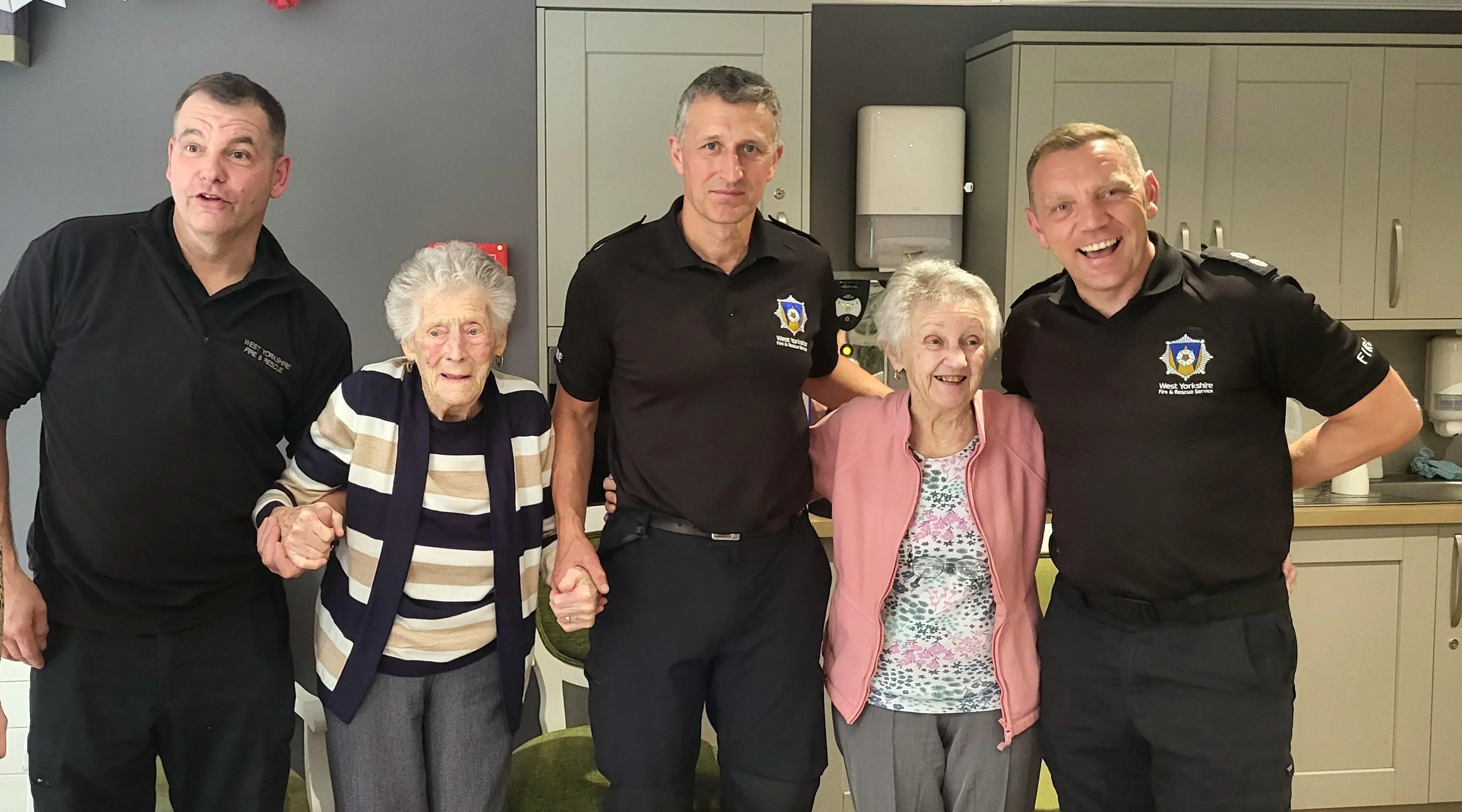 Residents celebrate International Firefighters Day