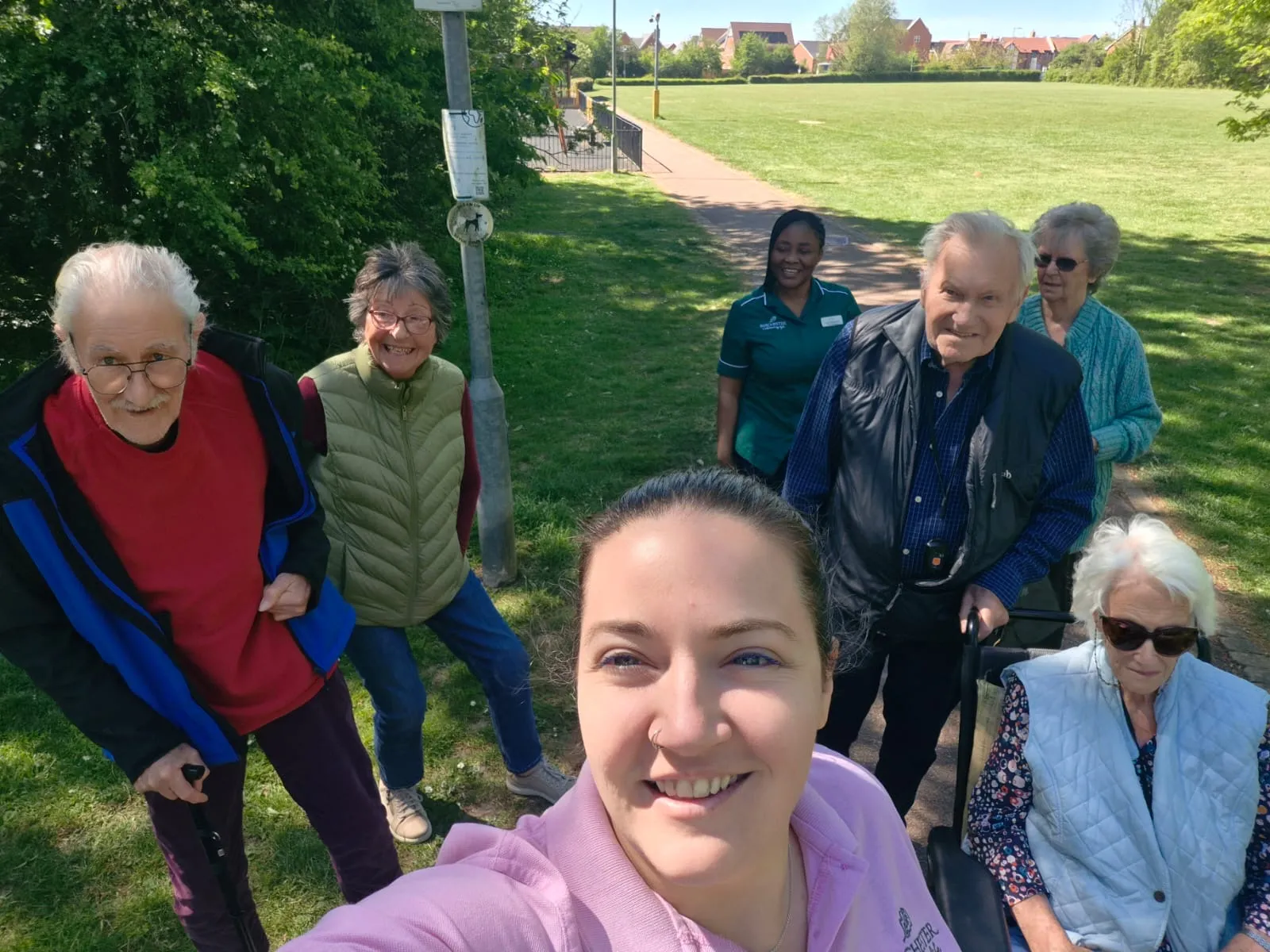 Perfect day for a village walk!