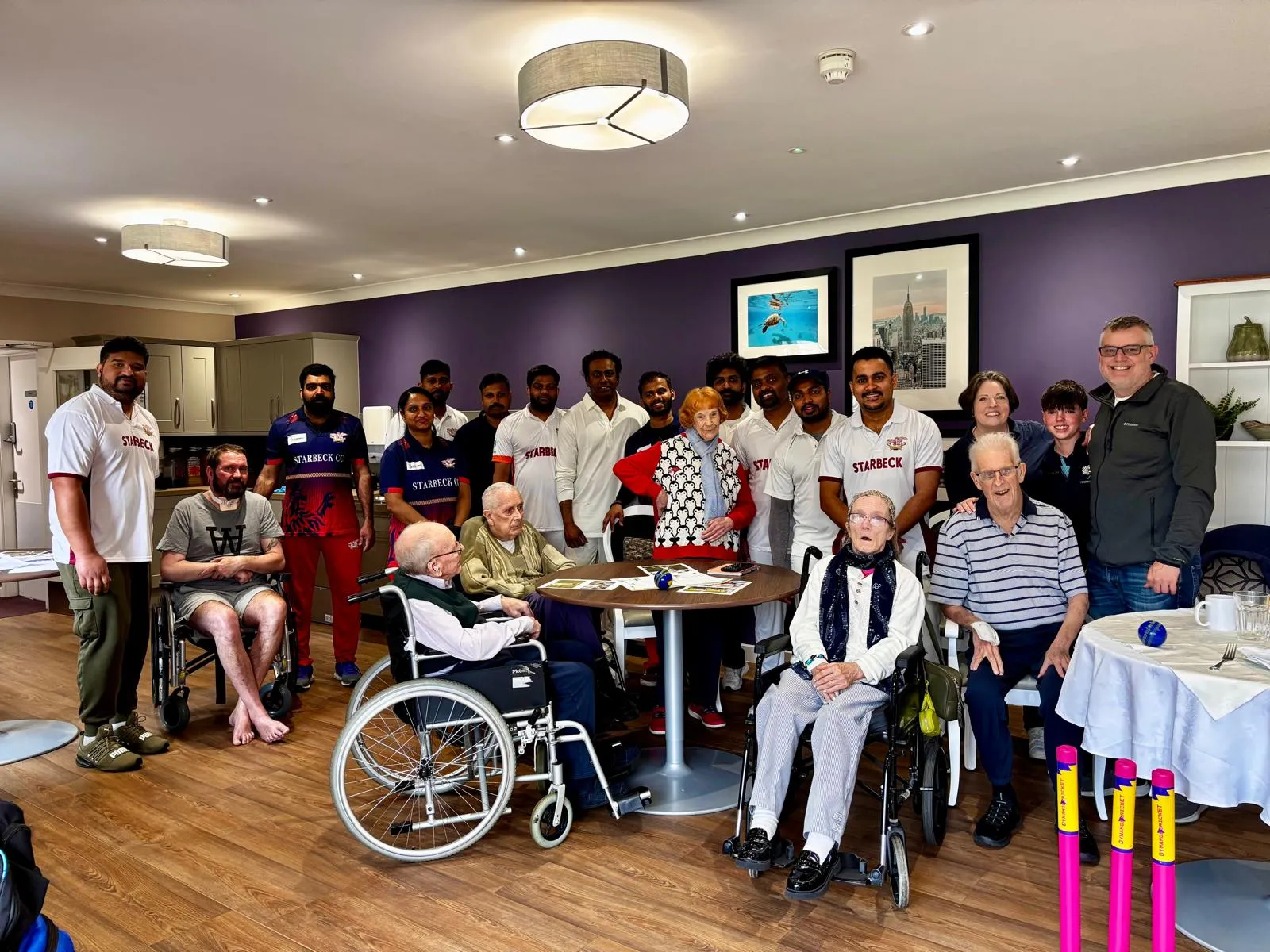 Cricket club visit 