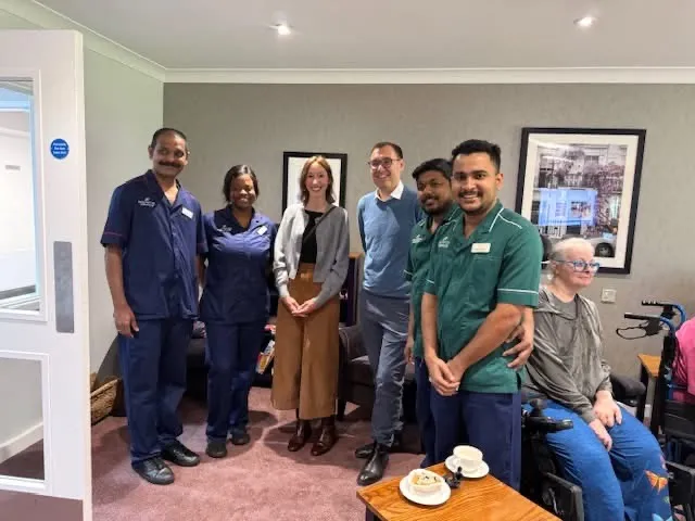 A visit from our local MP  