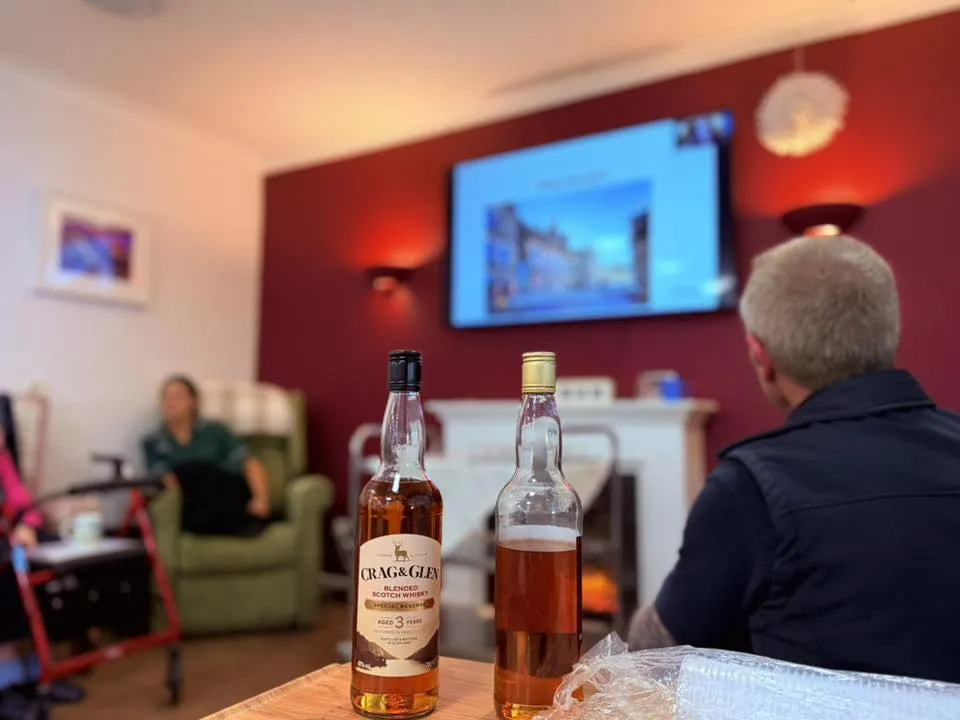 A wonderful afternoon of whisky tasting 
