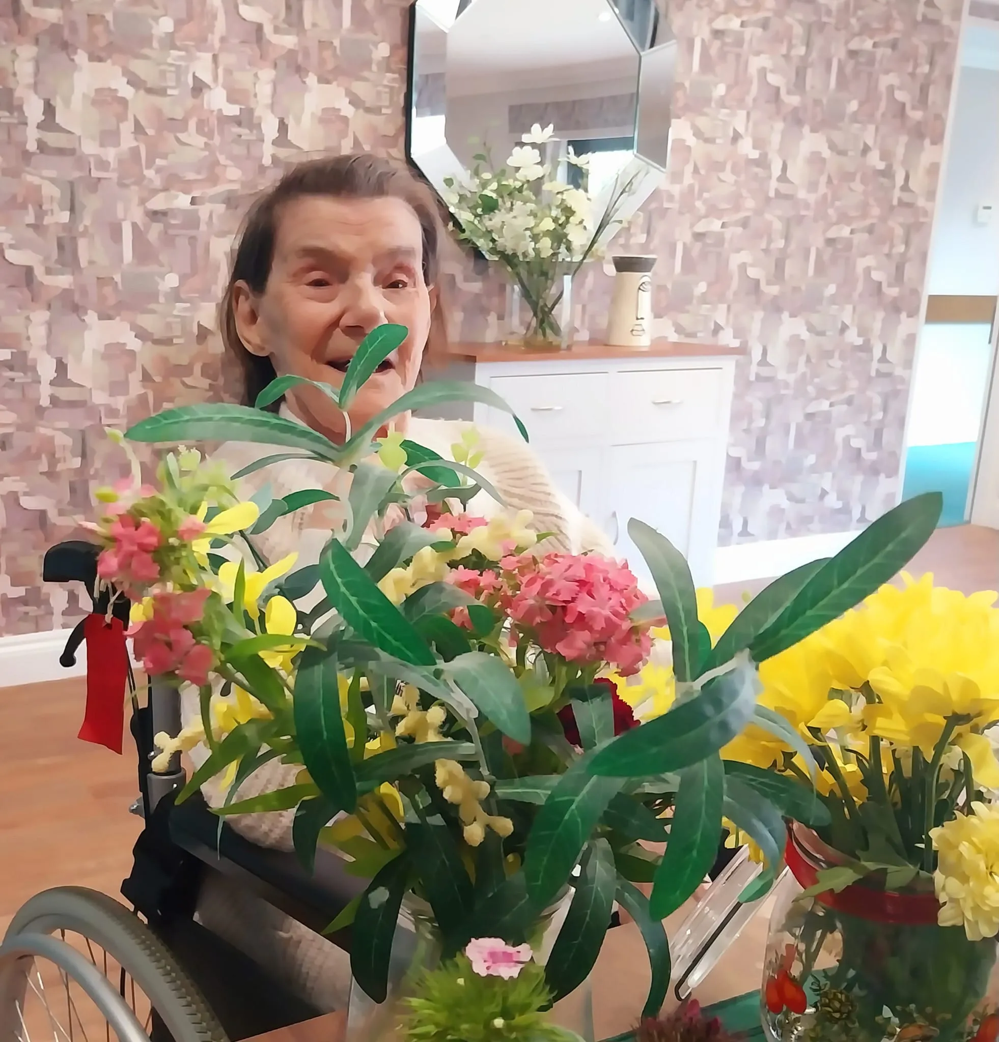 Flower arranging