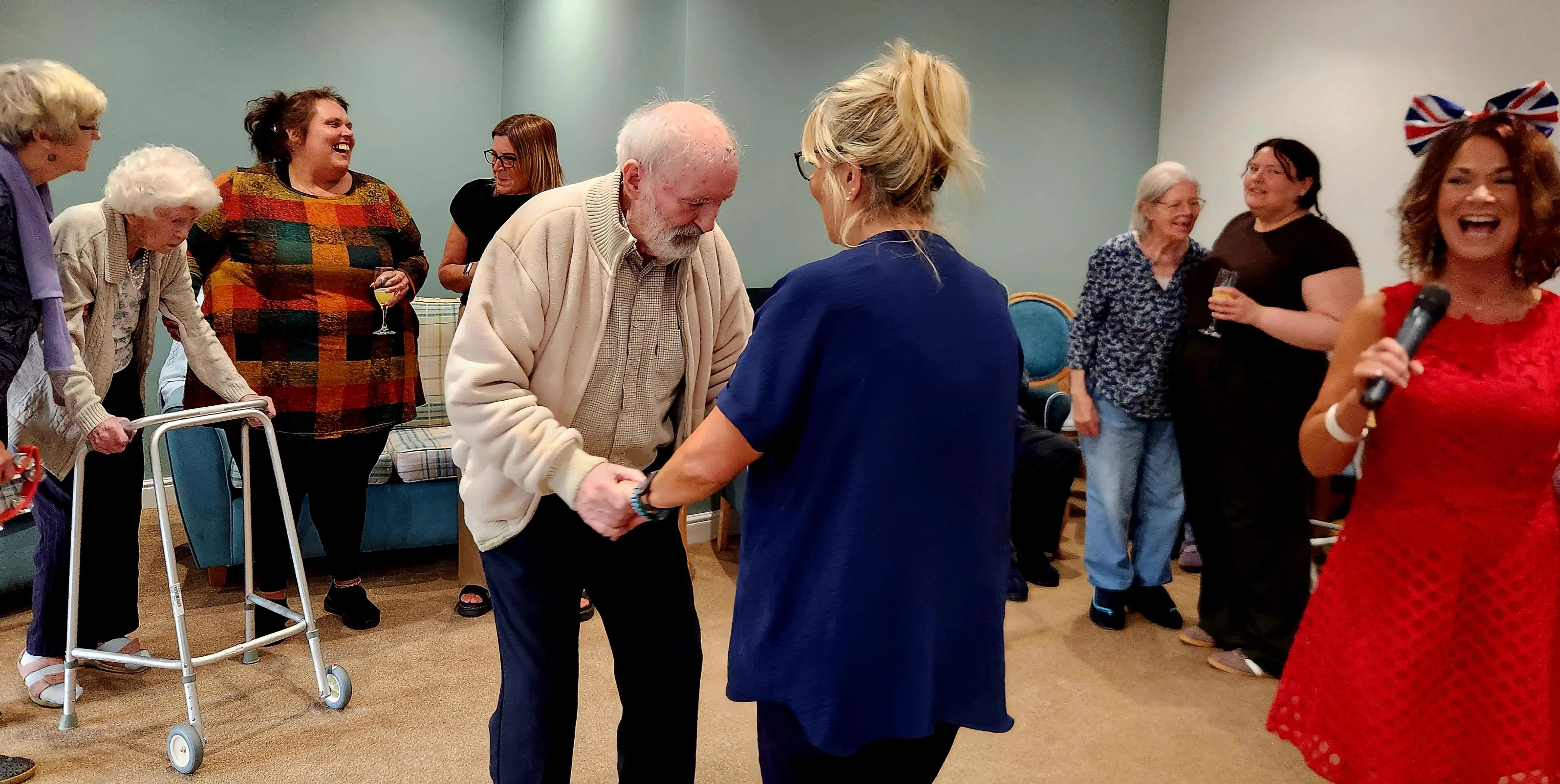 Double Celebrations! Joan celebrates her 103rd Birthday in style