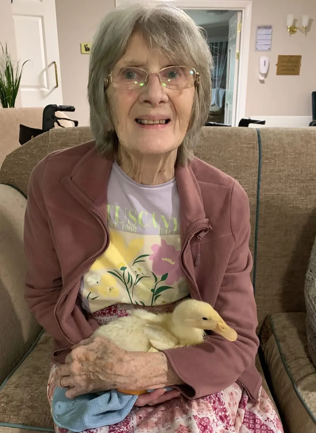 Ducklings visit Winchester House  