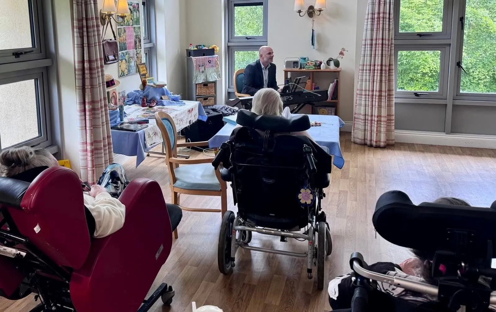 A Day all about Music, at our care home Lancaster Grange 