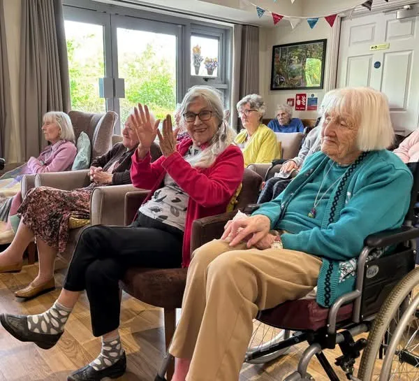 A Day all about Music, at our care home Lancaster Grange 