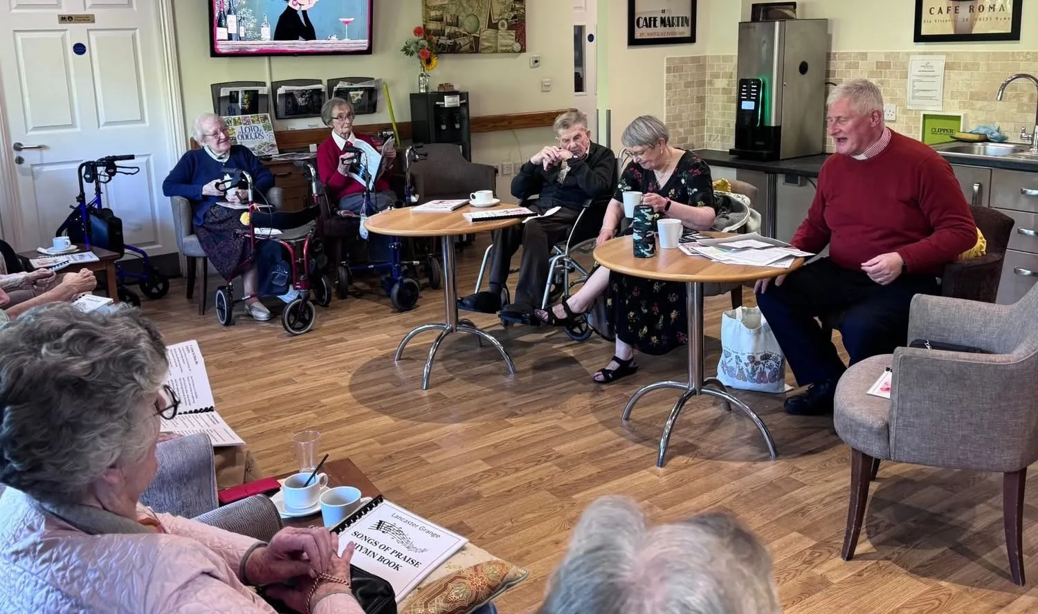 Varied days of Life enrichment here at our care home Lancaster Grange.