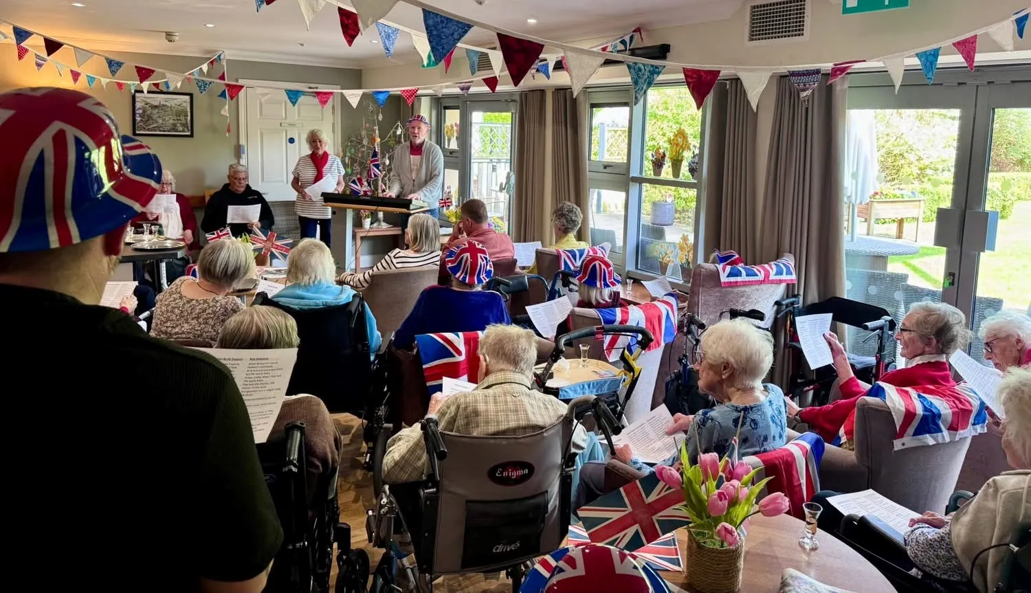 VE Day Celebrations within our home, Lancaster Grange 