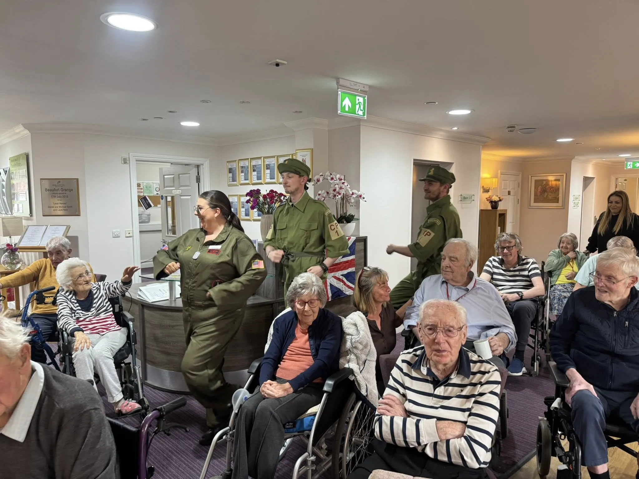 VE Day at Beaufort Grange