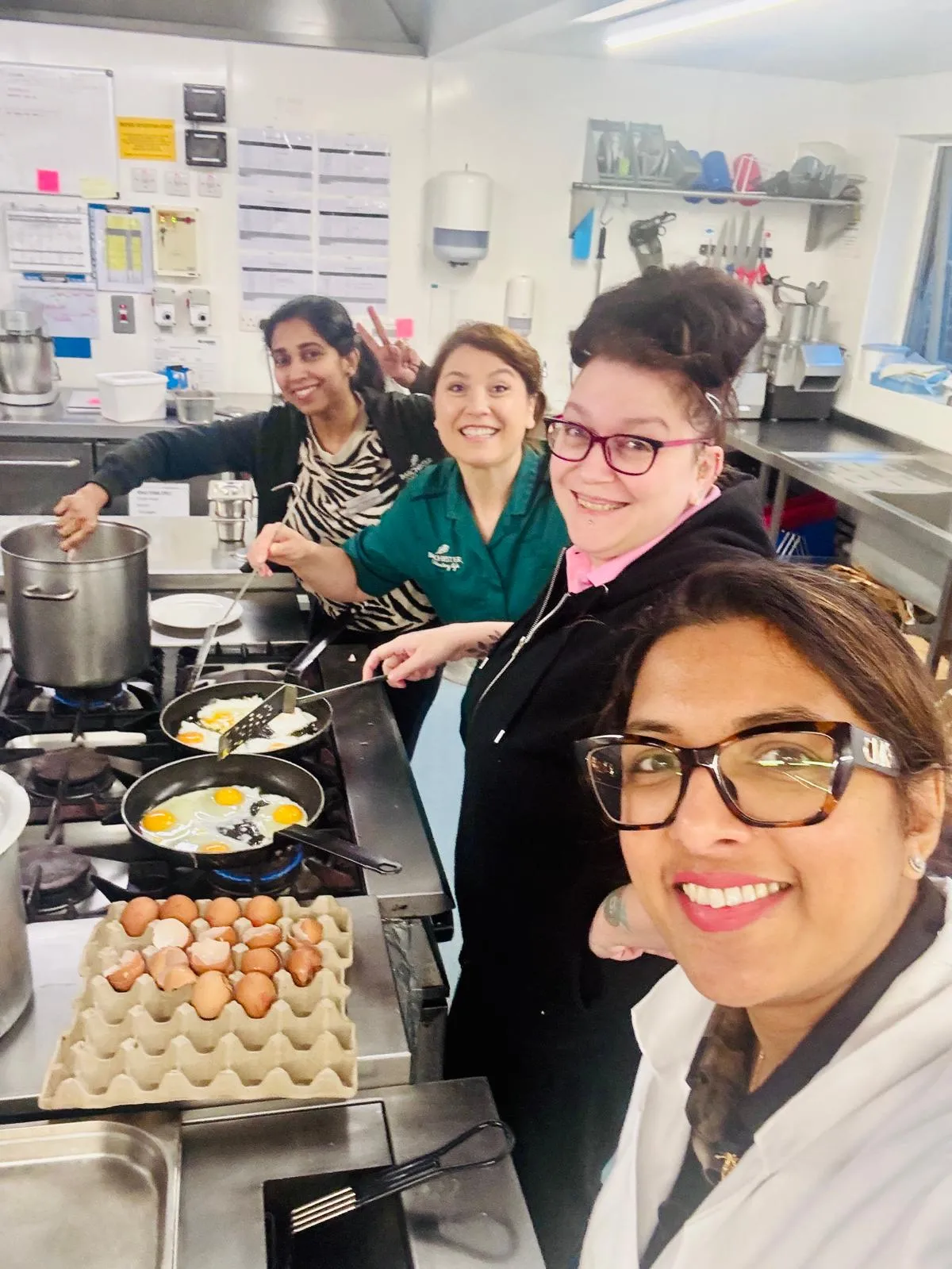 Nurses Swap Roles to Treat Residents at Special Breakfast as Part of Nurses’ Day Celebration