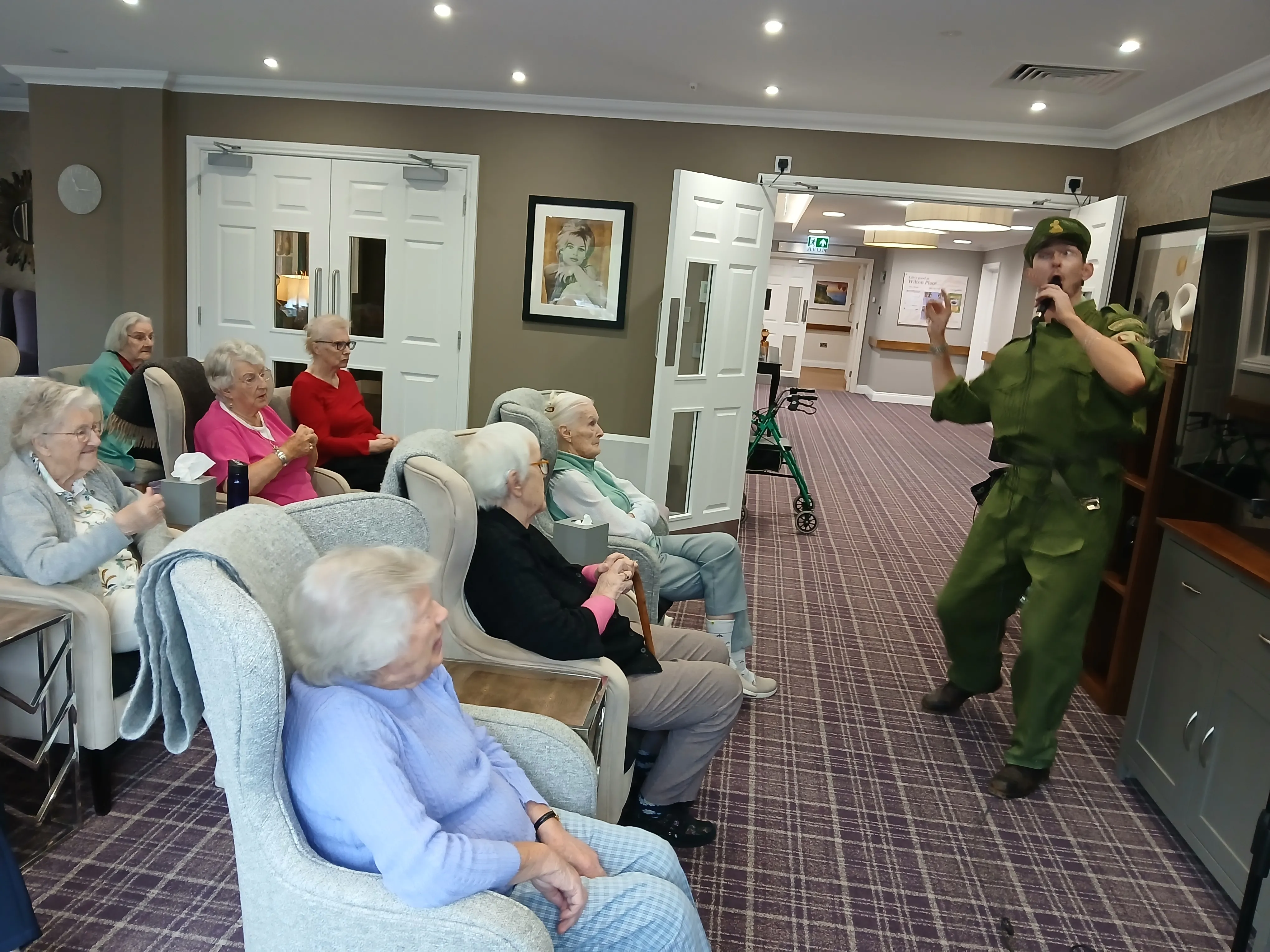 Wilton Place welcomes Nick from mini concerts