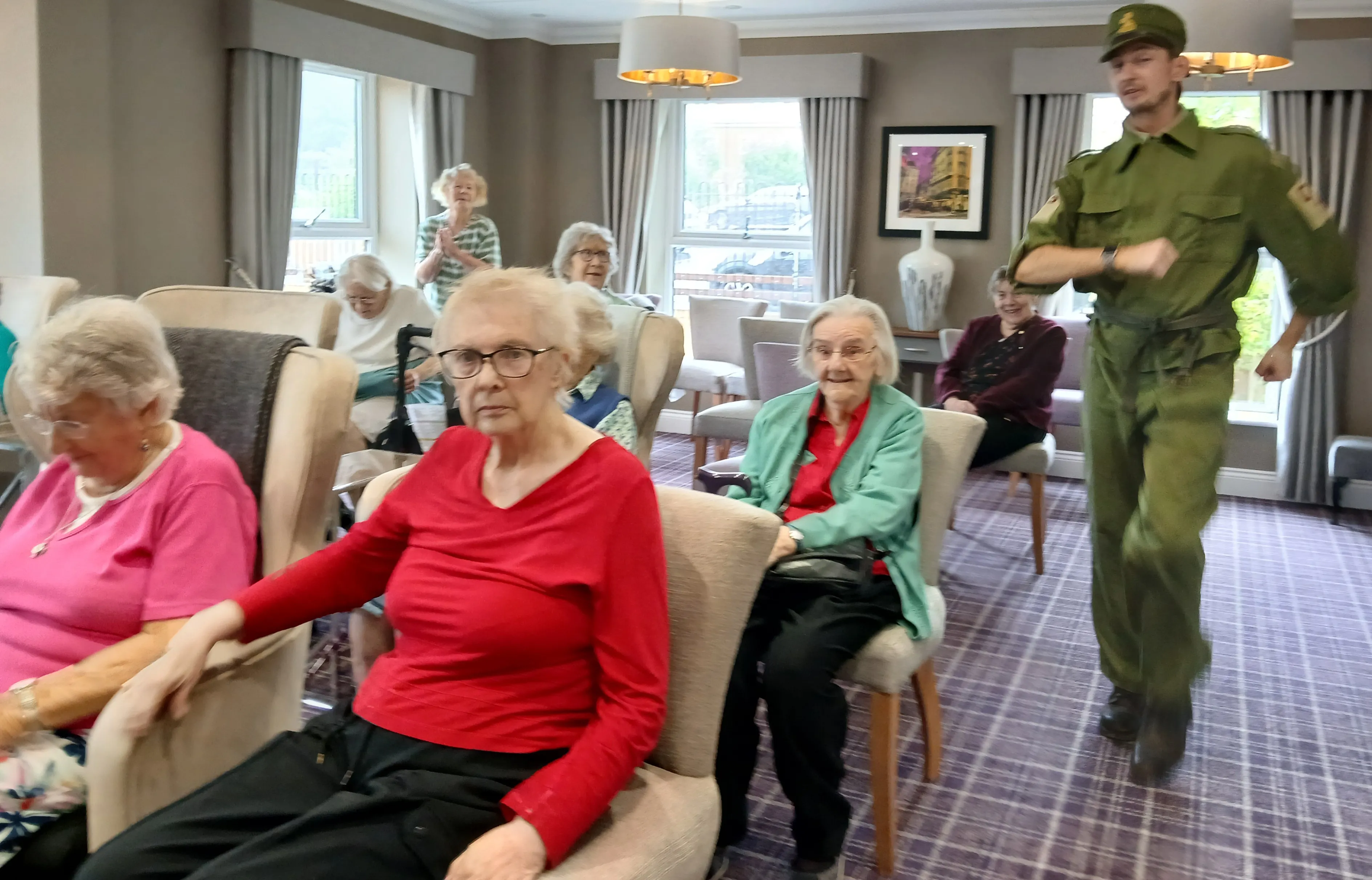 Wilton Place welcomes Nick from mini concerts