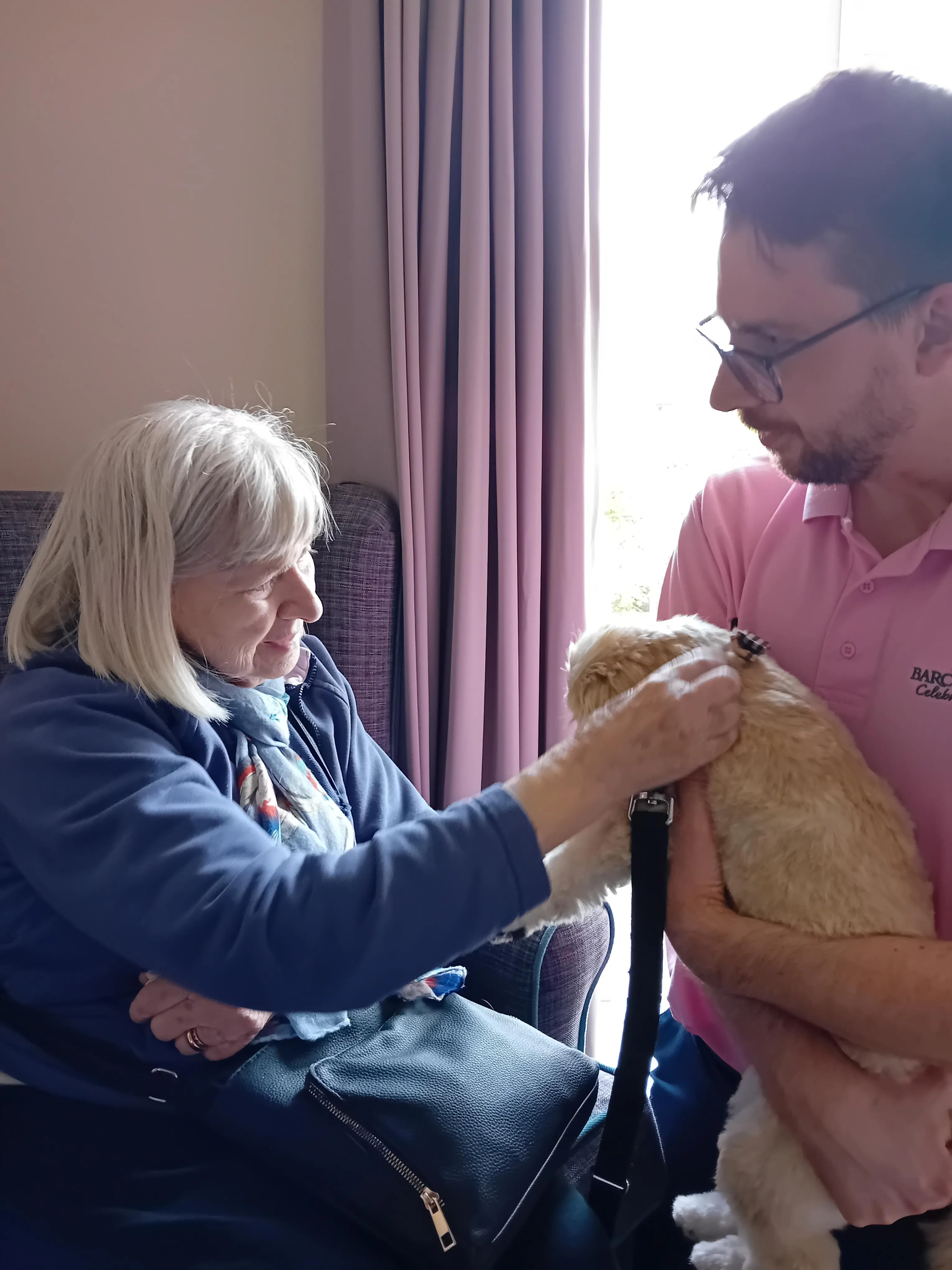 The Return of Lorenzo & Earl, Pet Therapy Dogs