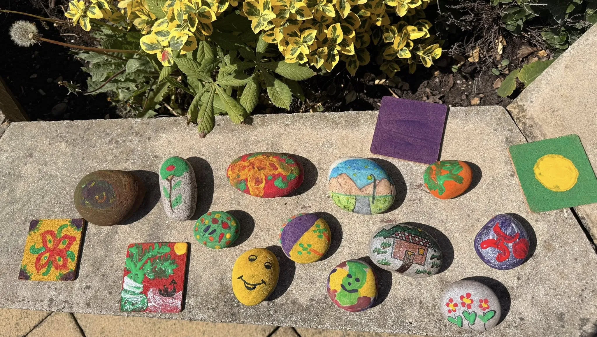 Stone art session