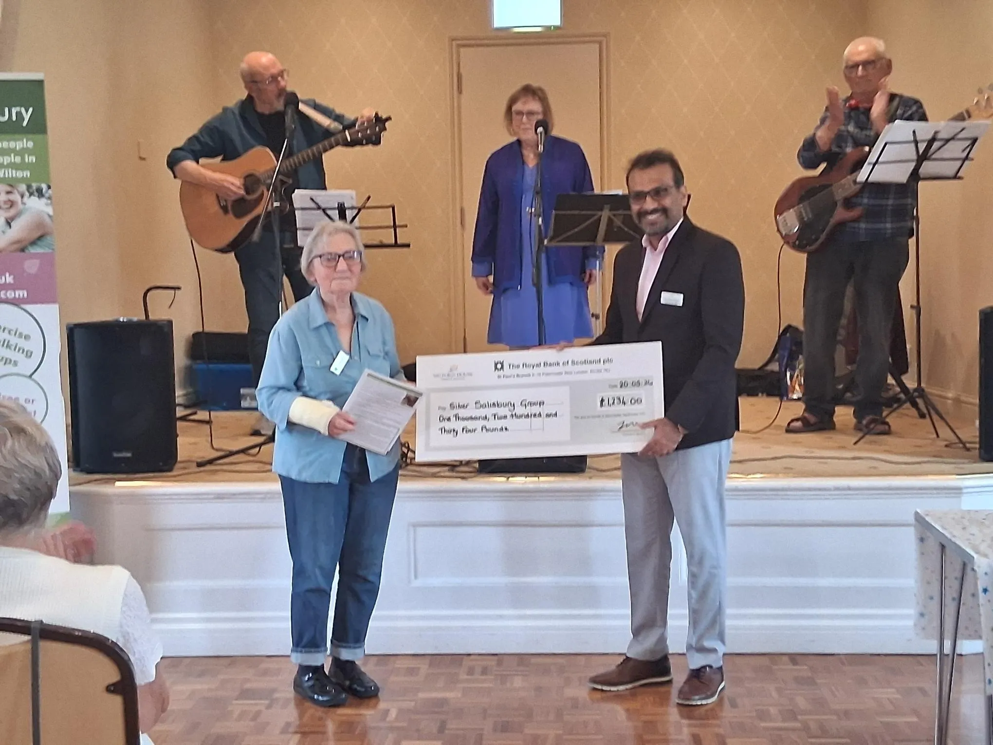 It's rewarding to give back to the community