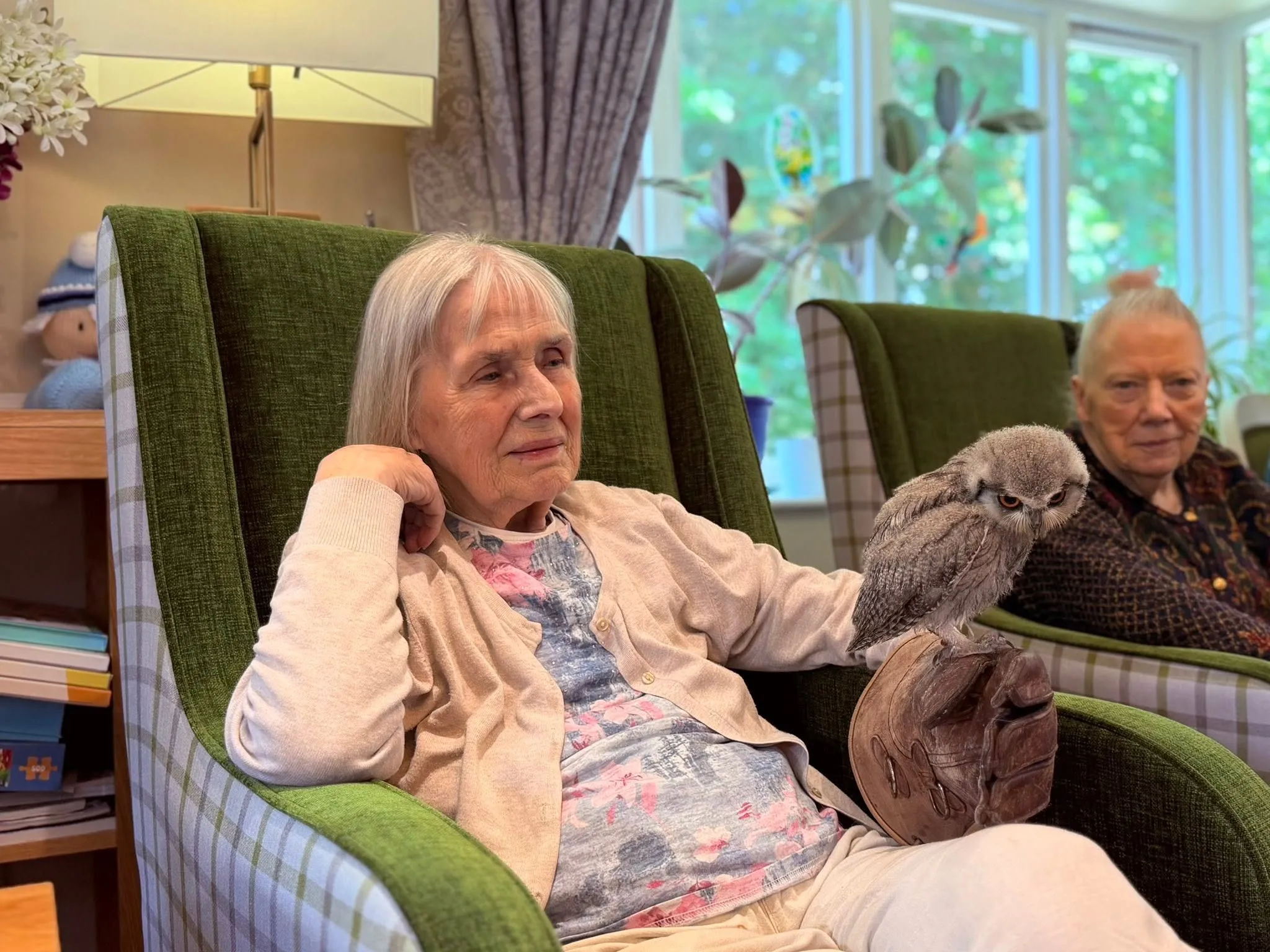 Residents meeting owls! 