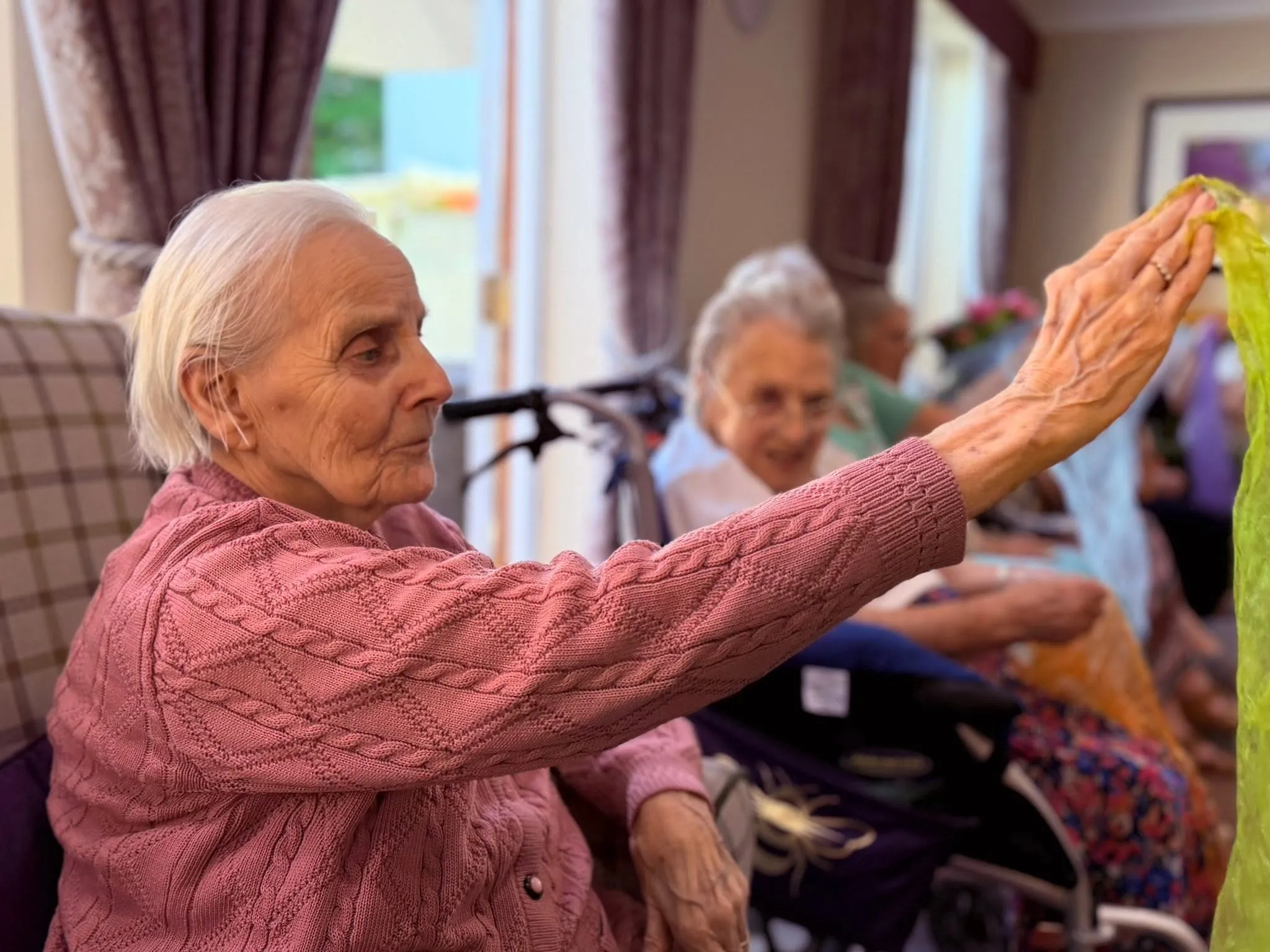 Intergenerational fun at Wood Grabge