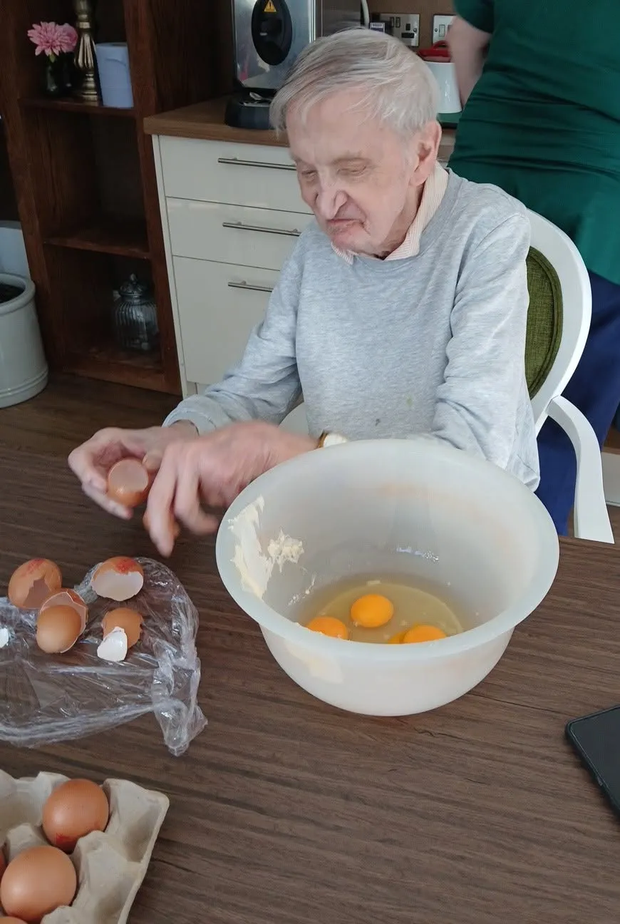  Baking session filled with laughter