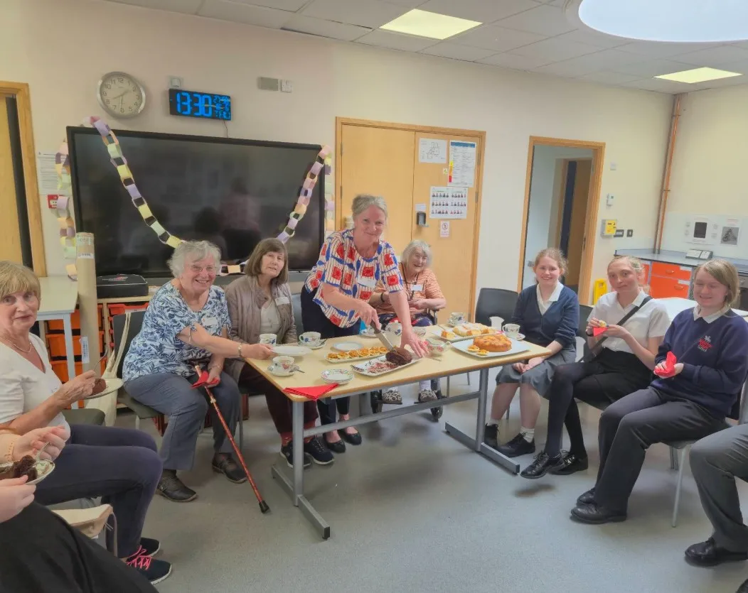Visit to Alderman Knight School