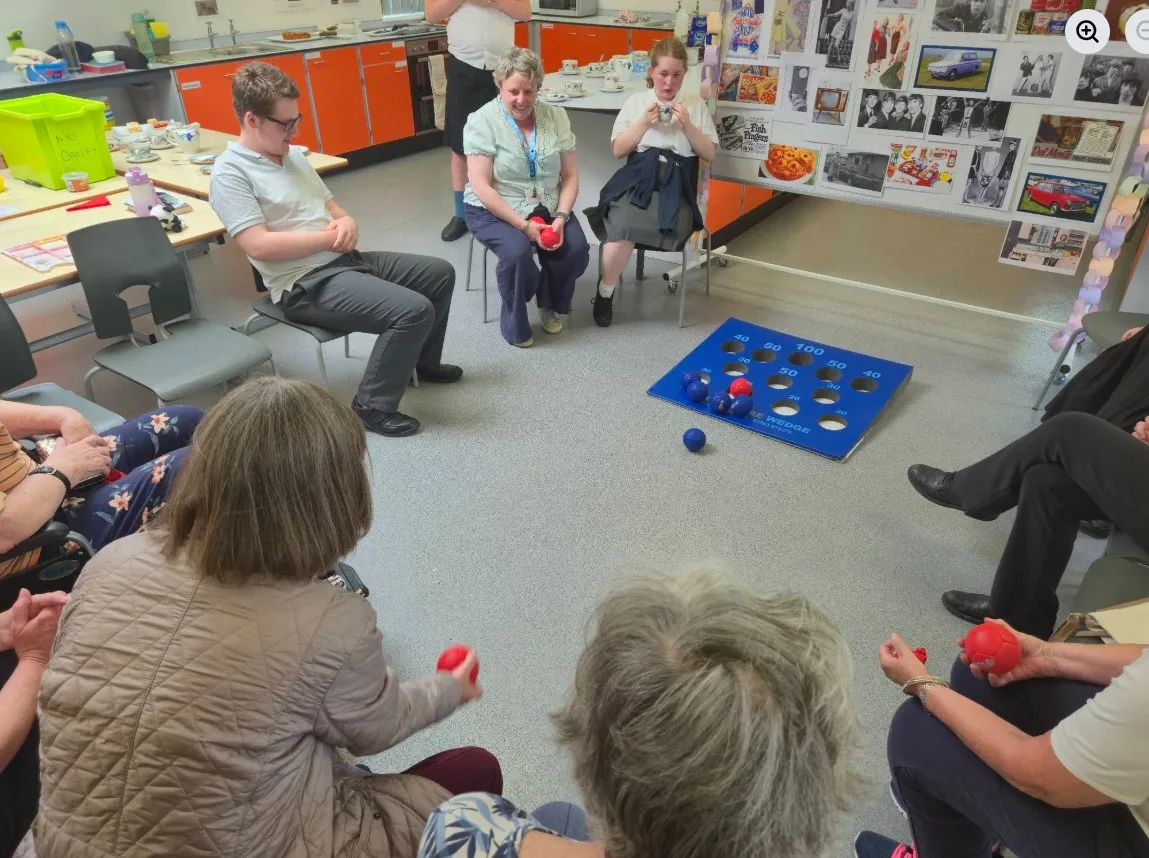 Visit to Alderman Knight School