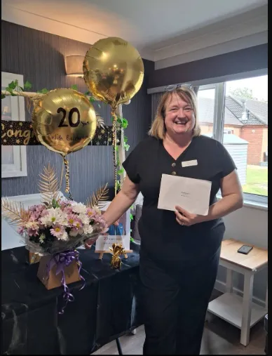 Deputy Manager celebrates 20-years of service 