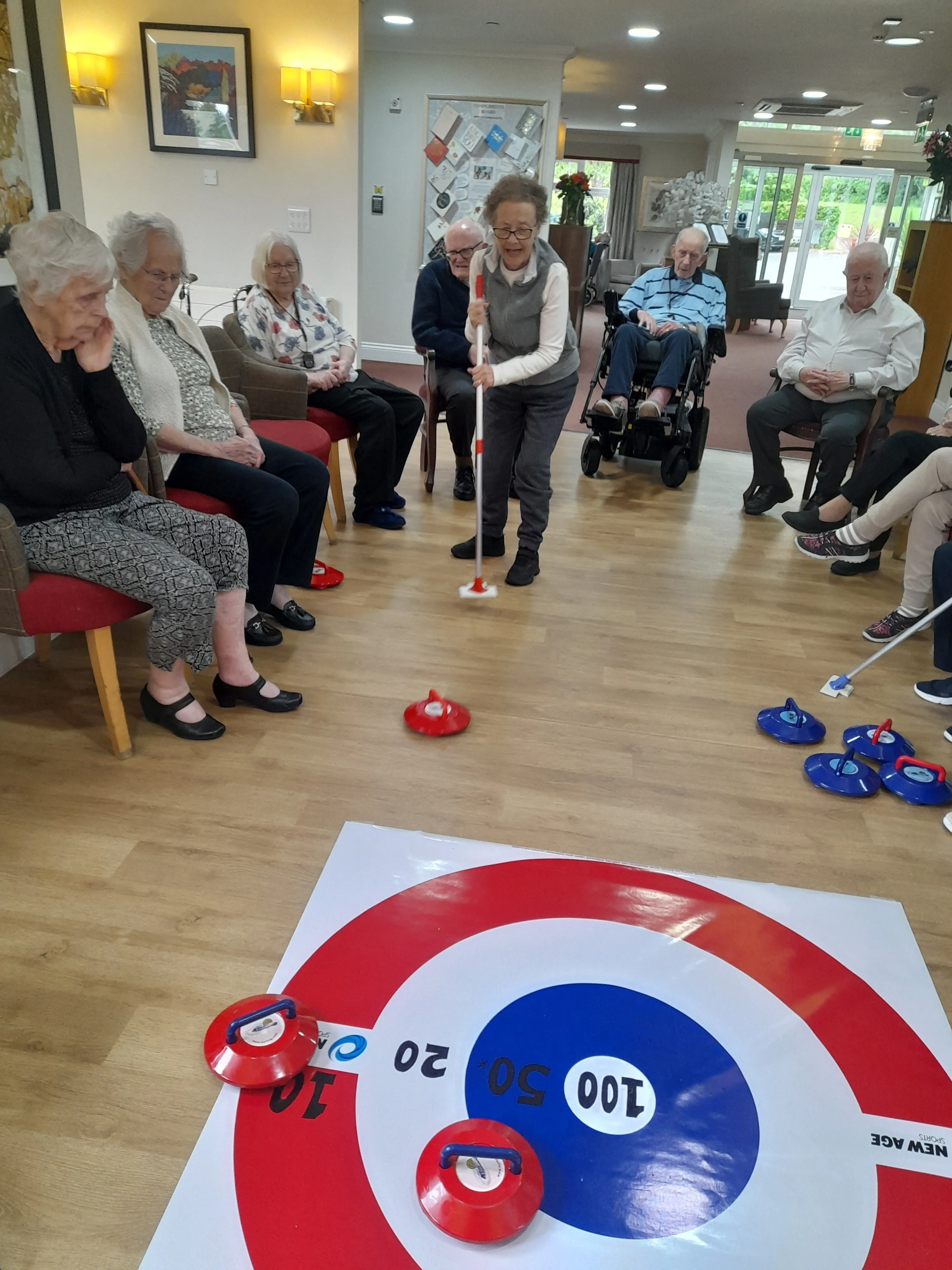 Curling game day