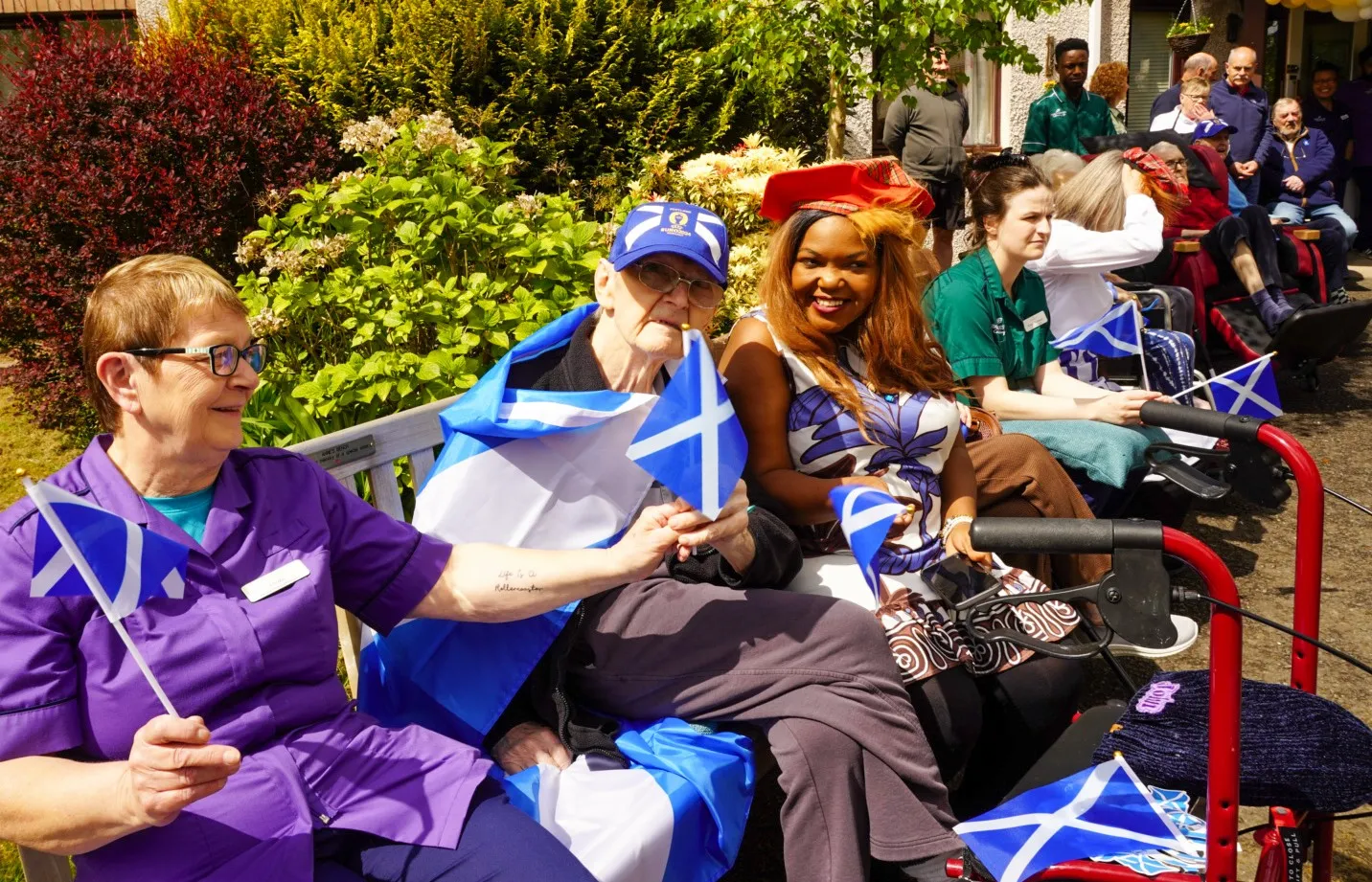 Tour de Barchester Brings a Fantastic Day to Ochil Care Home