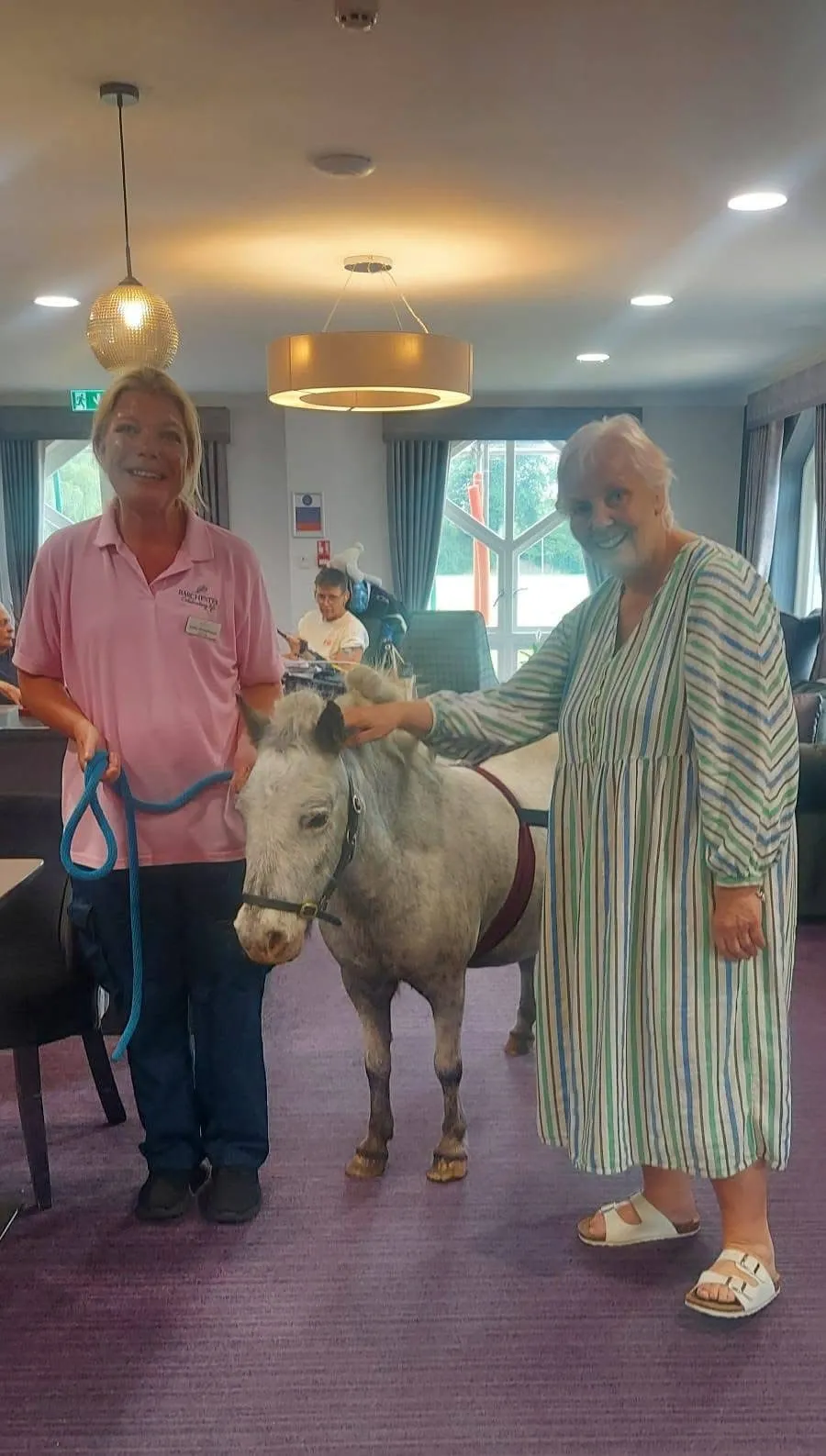 Therapy pony visit 