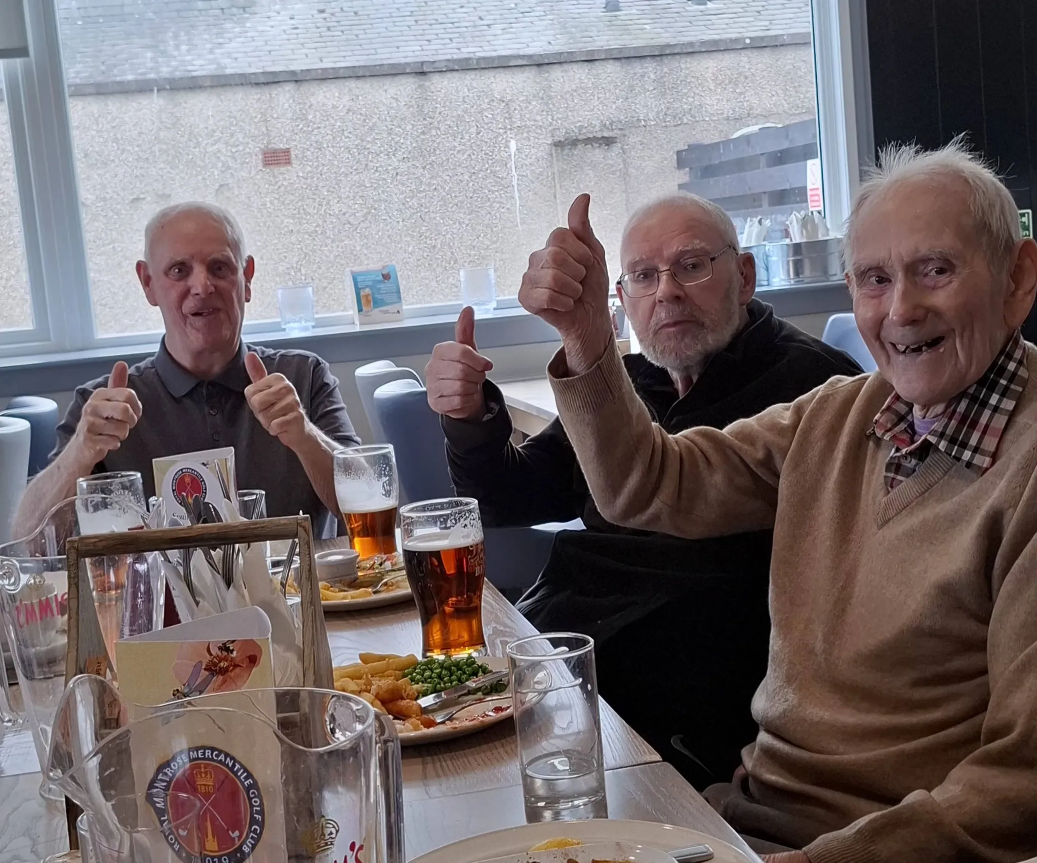 Gentleman's club at the golf club 