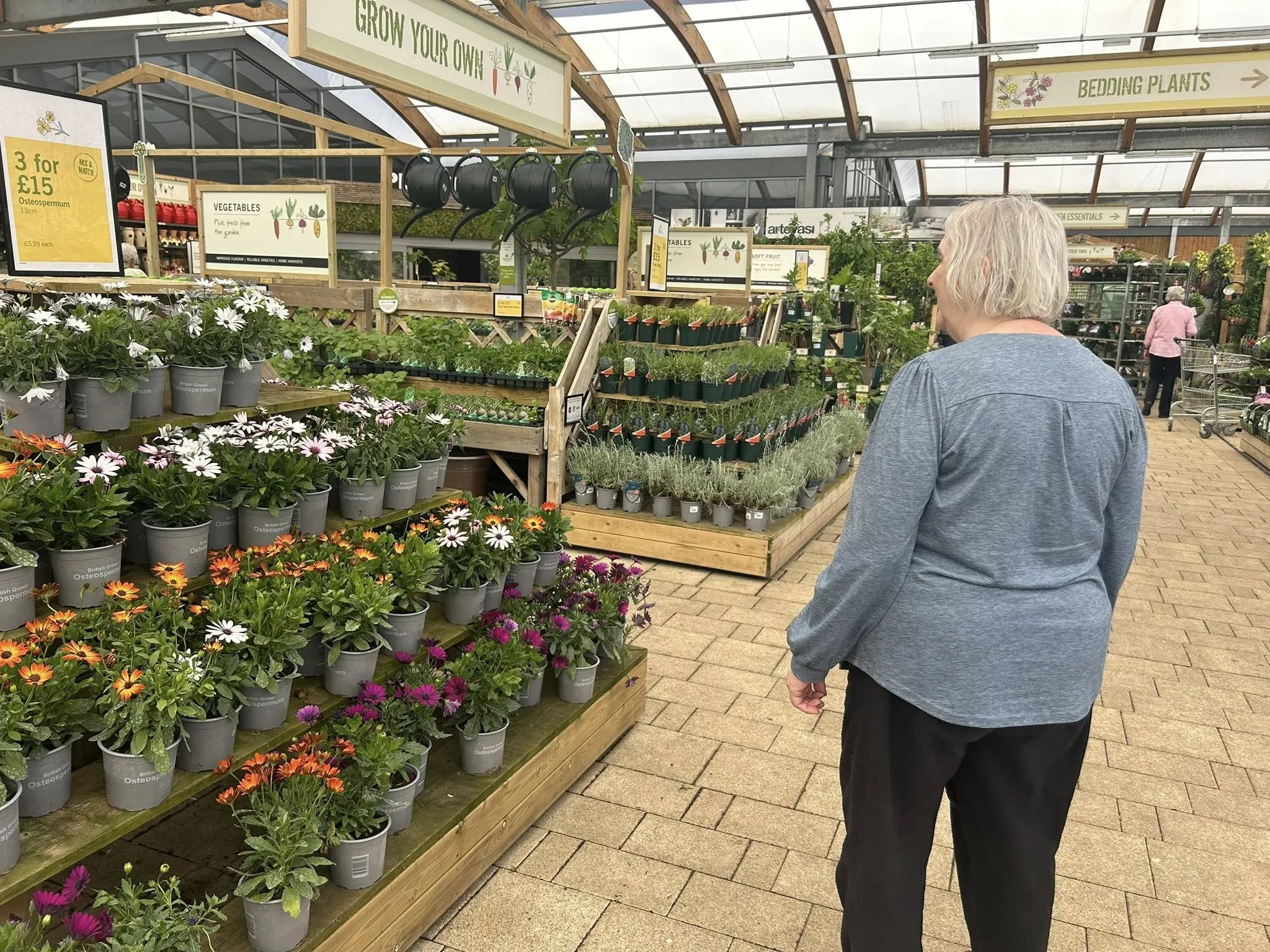 Garden centre visit 