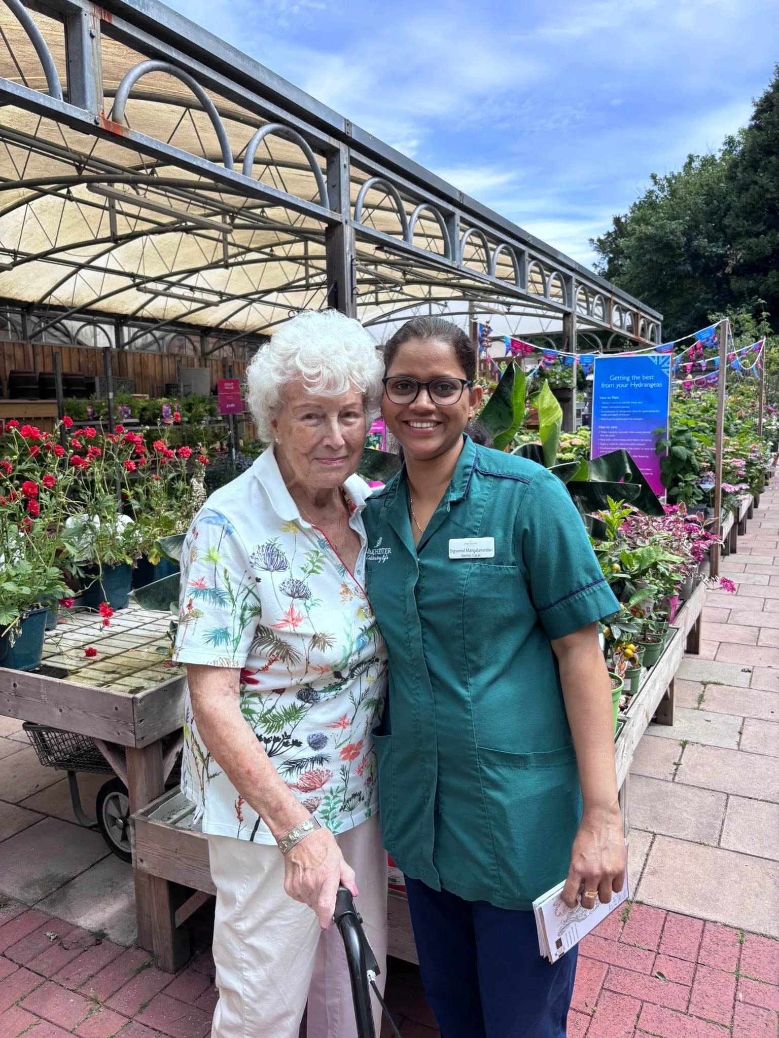 Shopping At The Garden Centre 